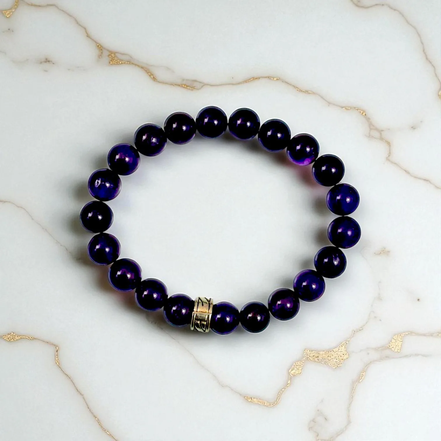 Amethyst Gemstone Bracelet