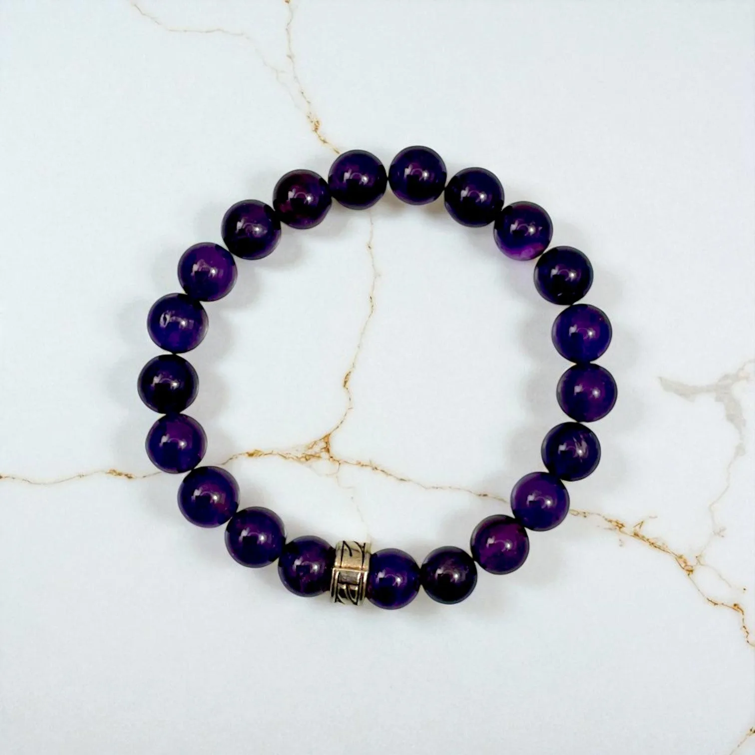 Amethyst Gemstone Bracelet