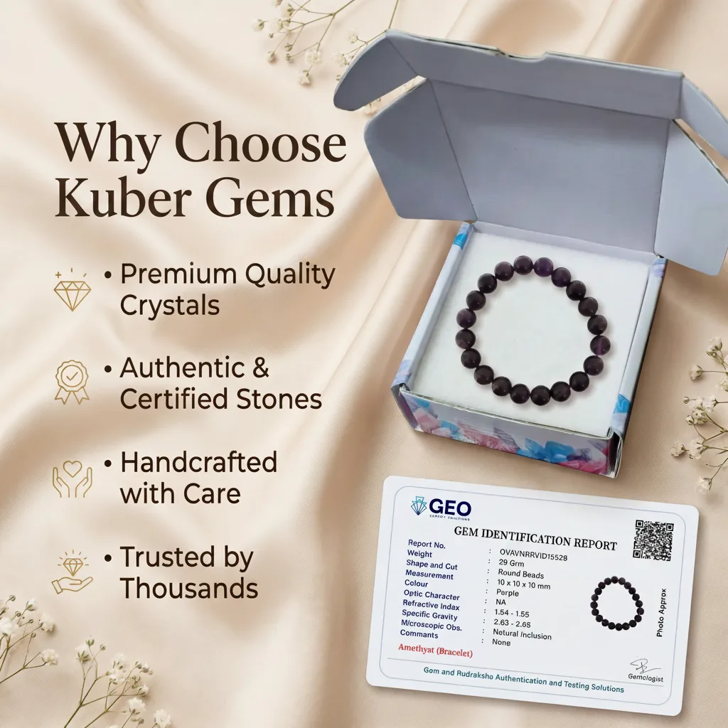 Amethyst Gemstone Bracelet