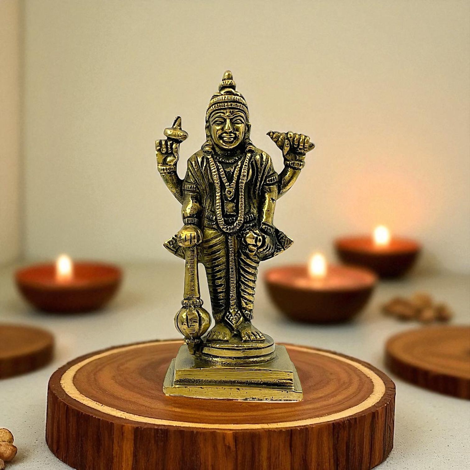 Brass Vishnu ji