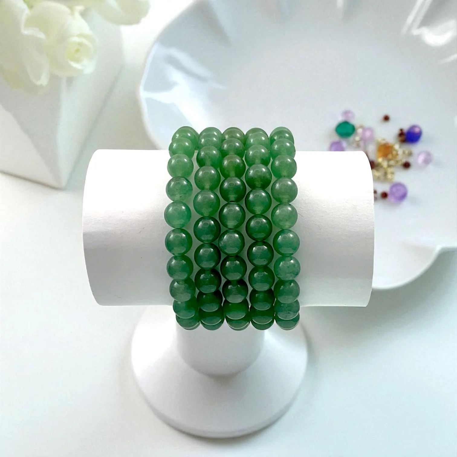 Heart Chakra Green Aventurine Bracelet