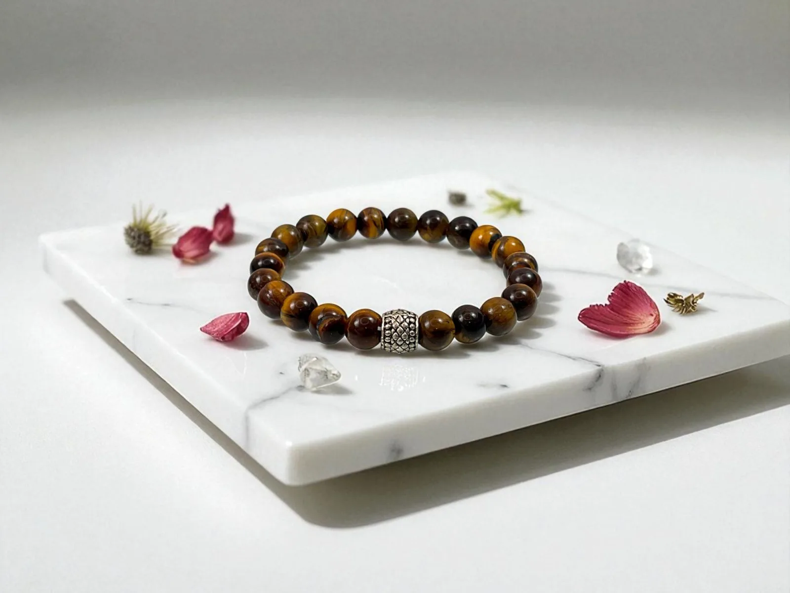 Golden Tiger Eye Luxe Bead Bracelet