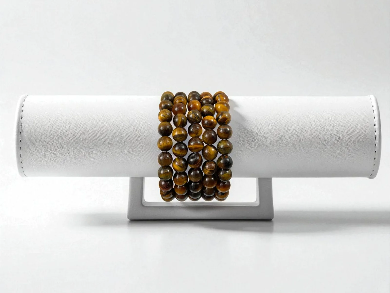 Golden Tiger Eye Luxe Bead Bracelet