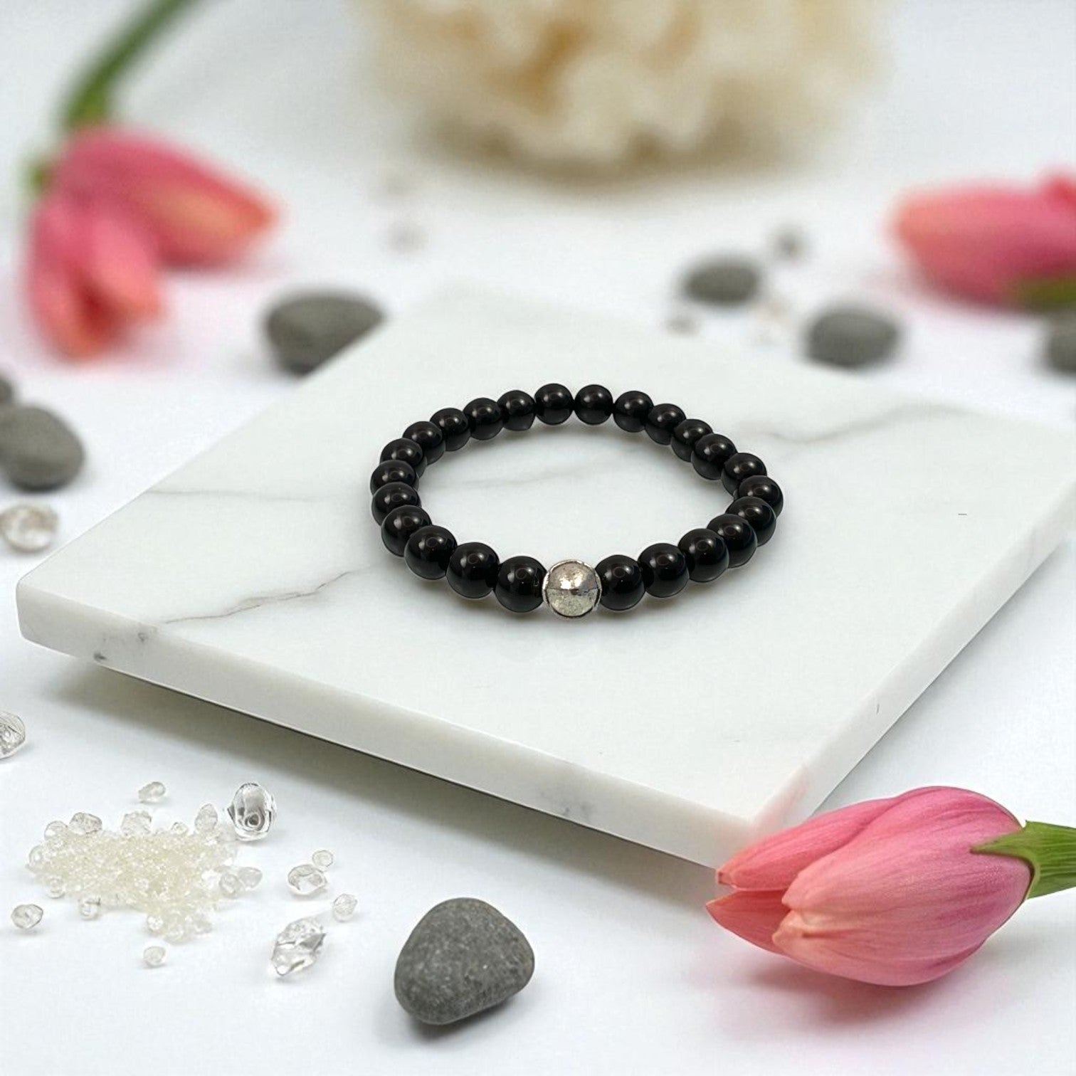Black Obsidian Stress Relief & Focus Bracelet