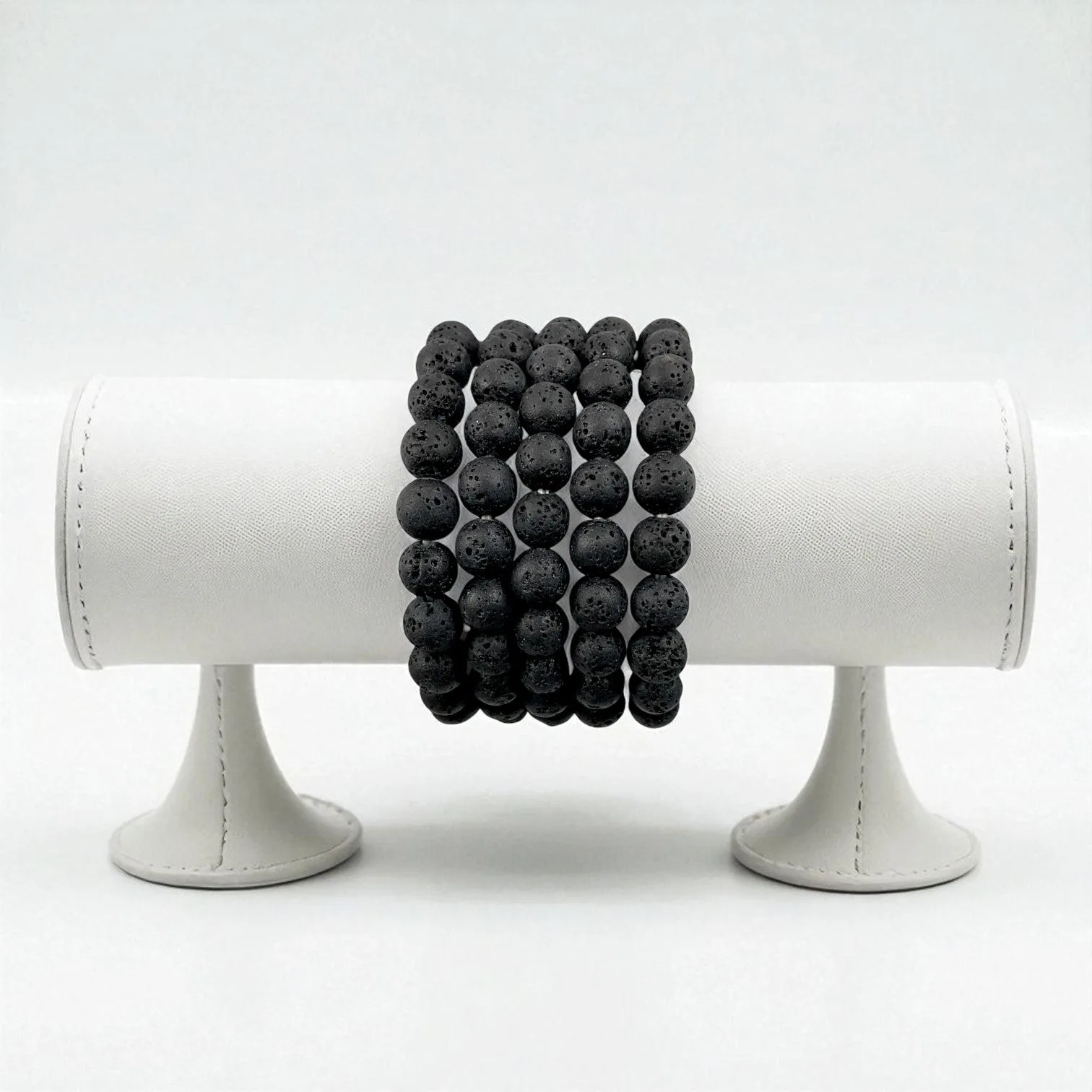 Lava stone Bracelet 8 mm Beads