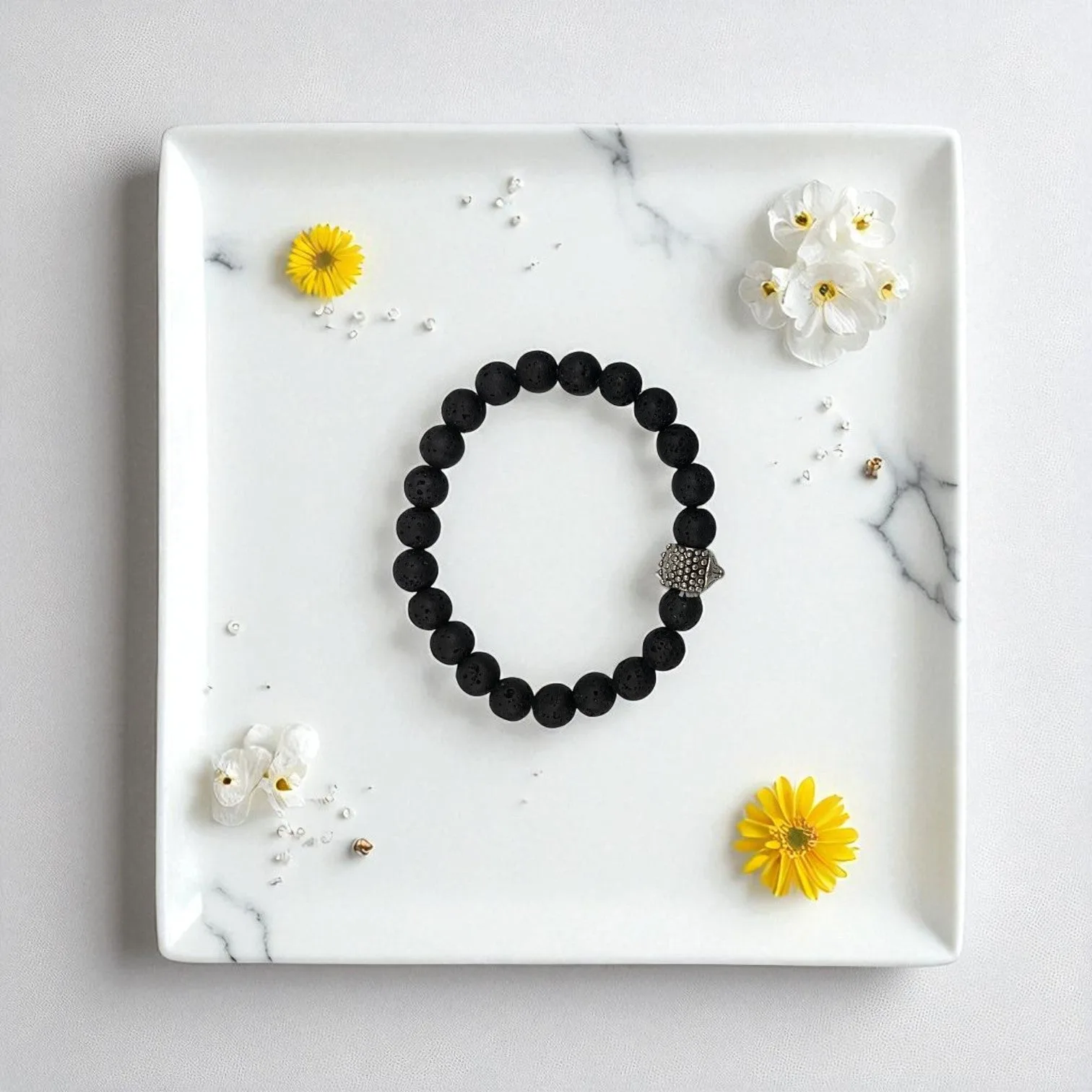 Lava stone Bracelet 8 mm Beads