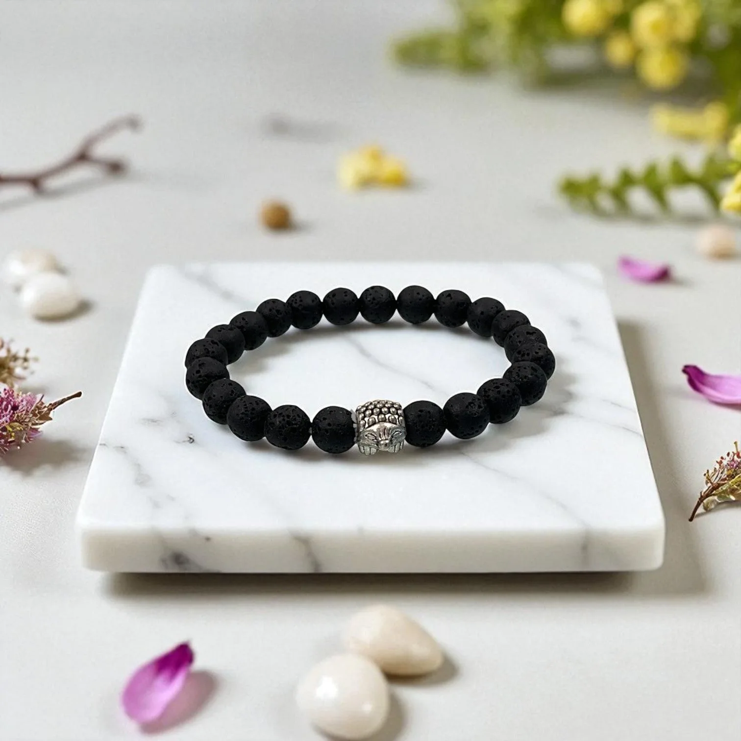 Lava stone Bracelet 8 mm Beads