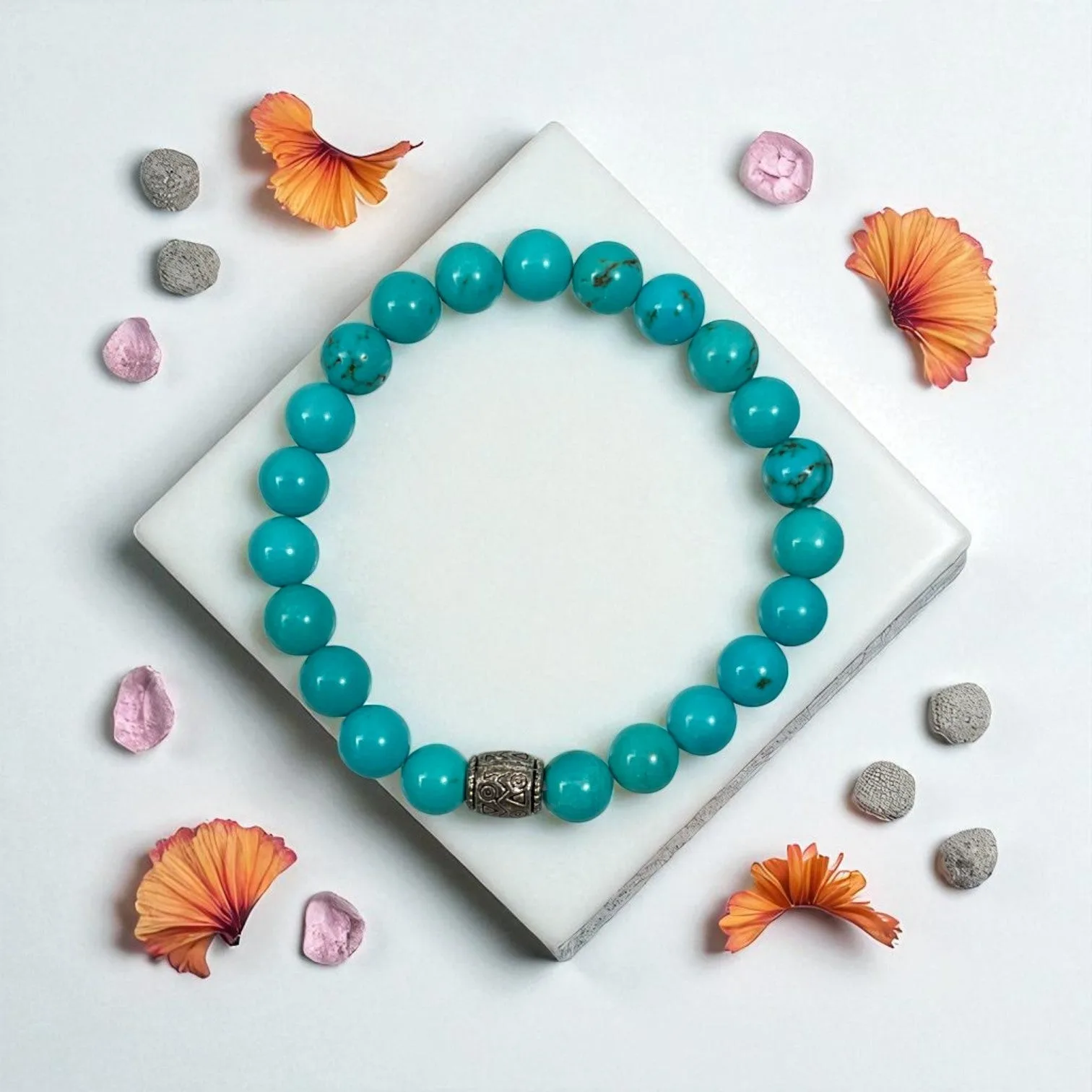 Tourquise (Firoza) Bracelet 8 mm Beads