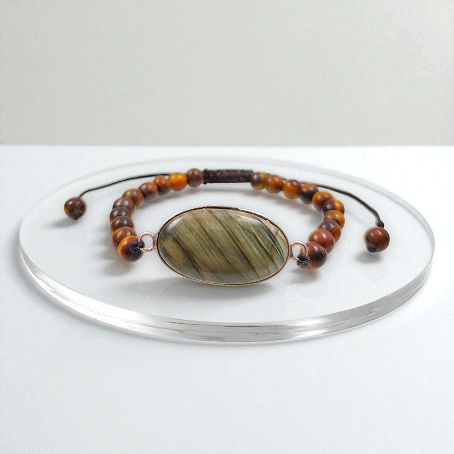 Labradorite & Tiger Eye bracelet