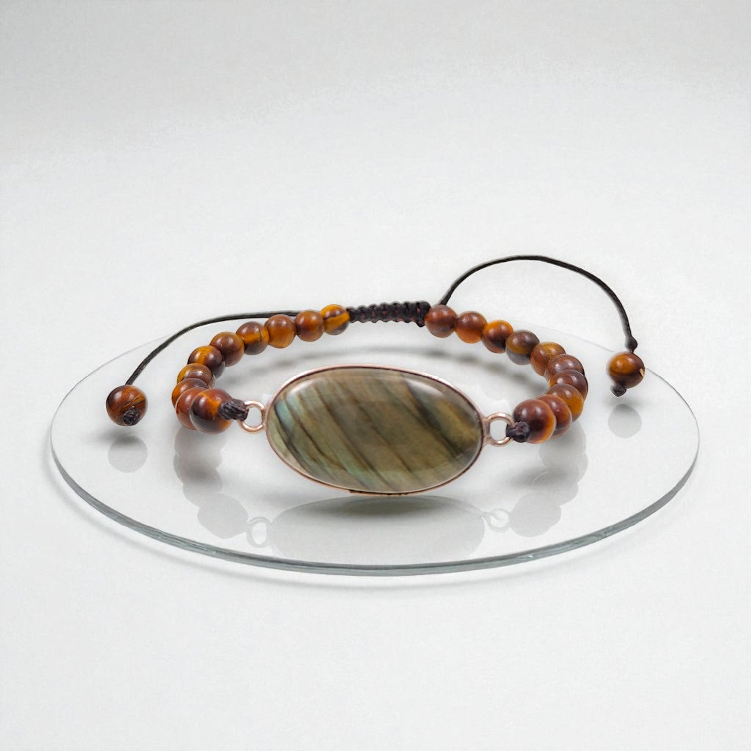 Labradorite & Tiger Eye bracelet