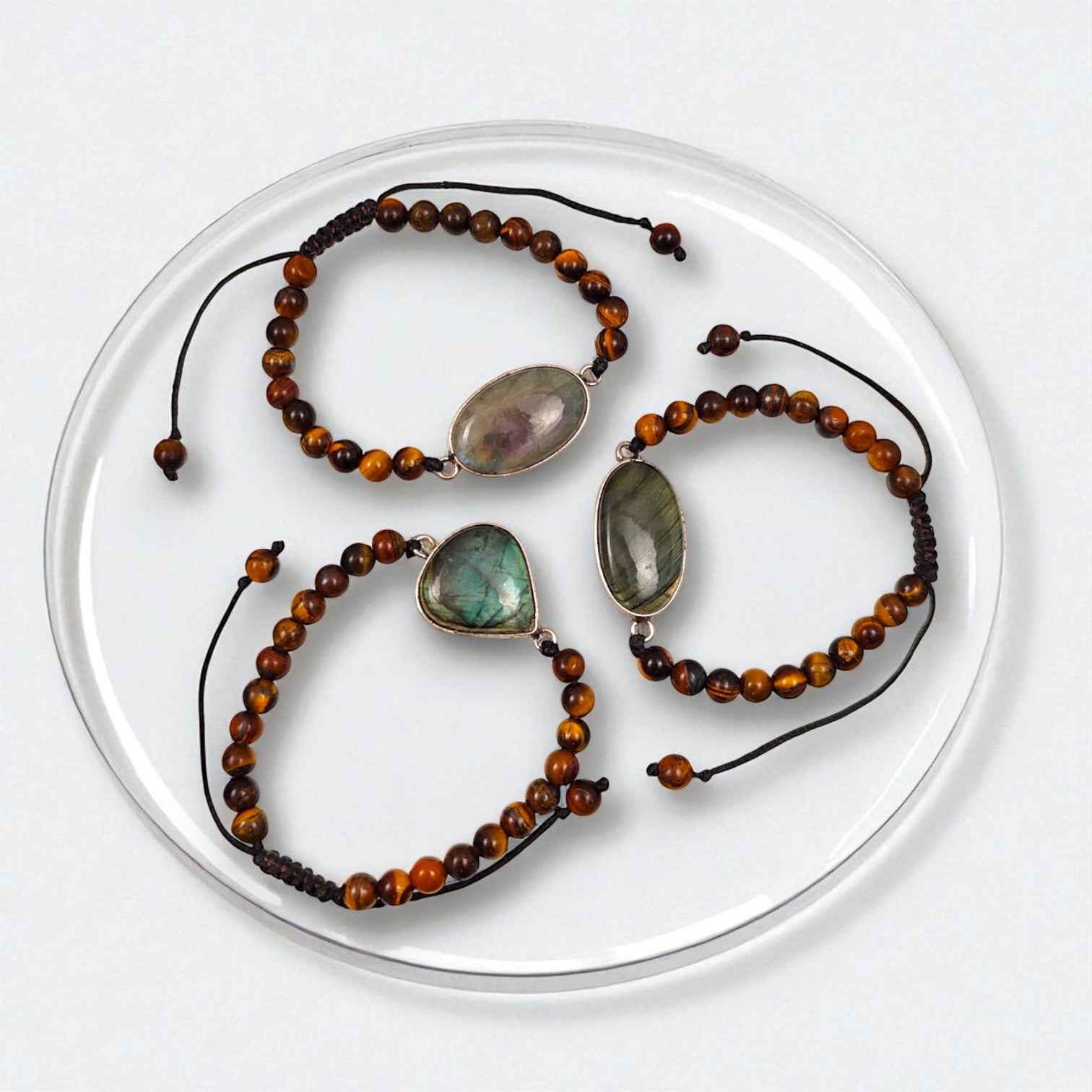 Labradorite & Tiger Eye bracelet