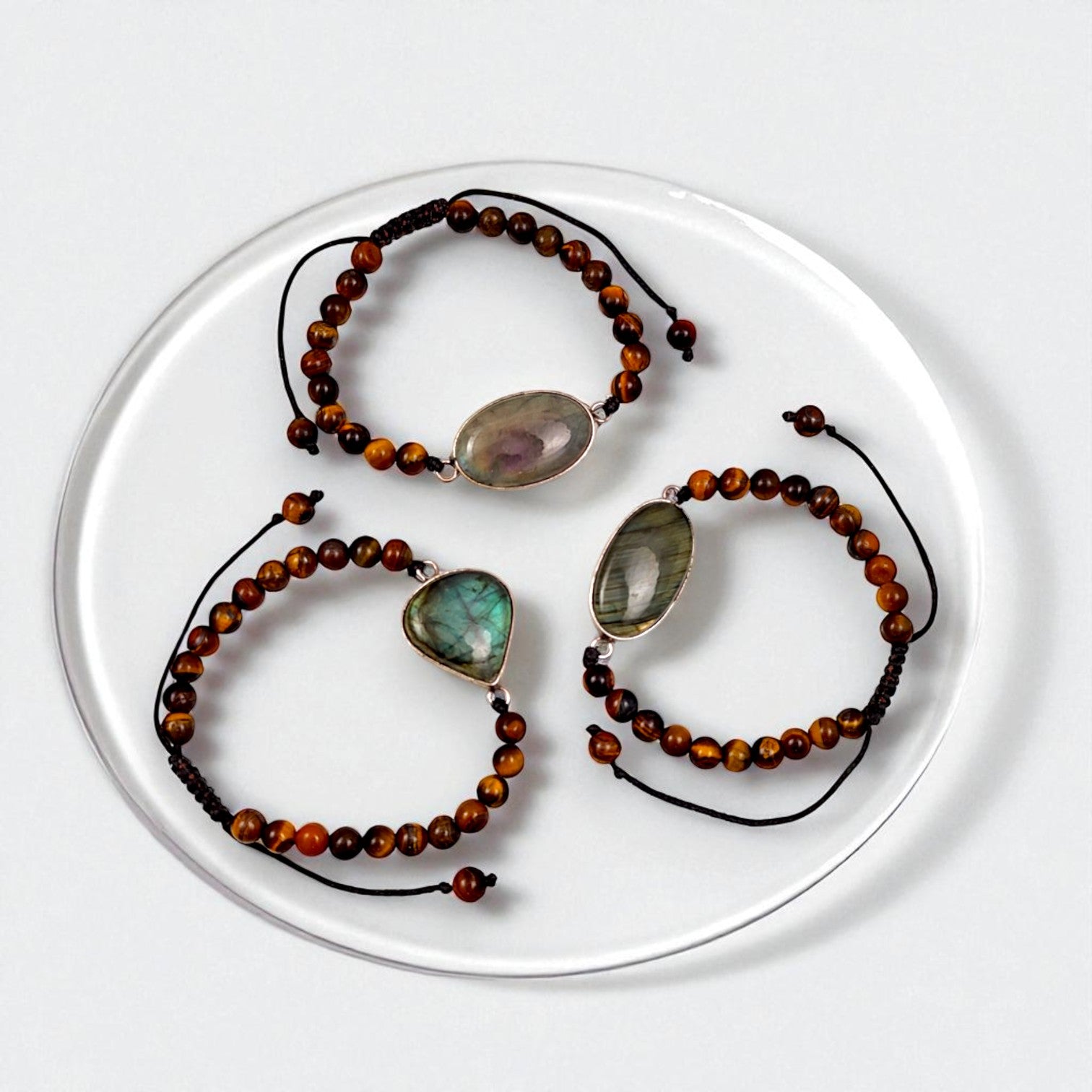 Labradorite & Tiger Eye bracelet