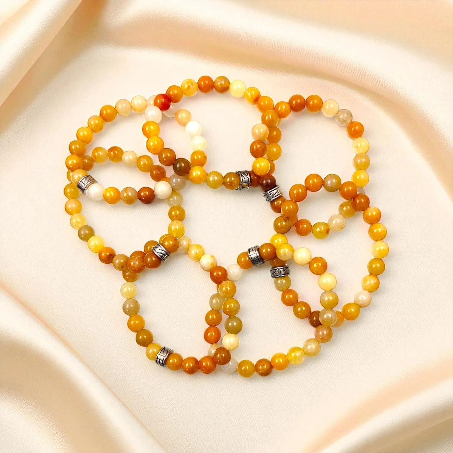 Yellow Aventurine Bracelet 8mm Beads