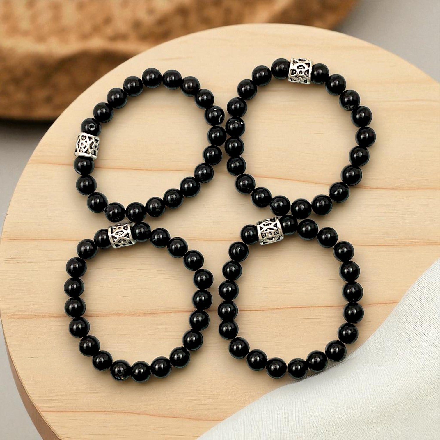 Black Obsidian Bracelet 8mm