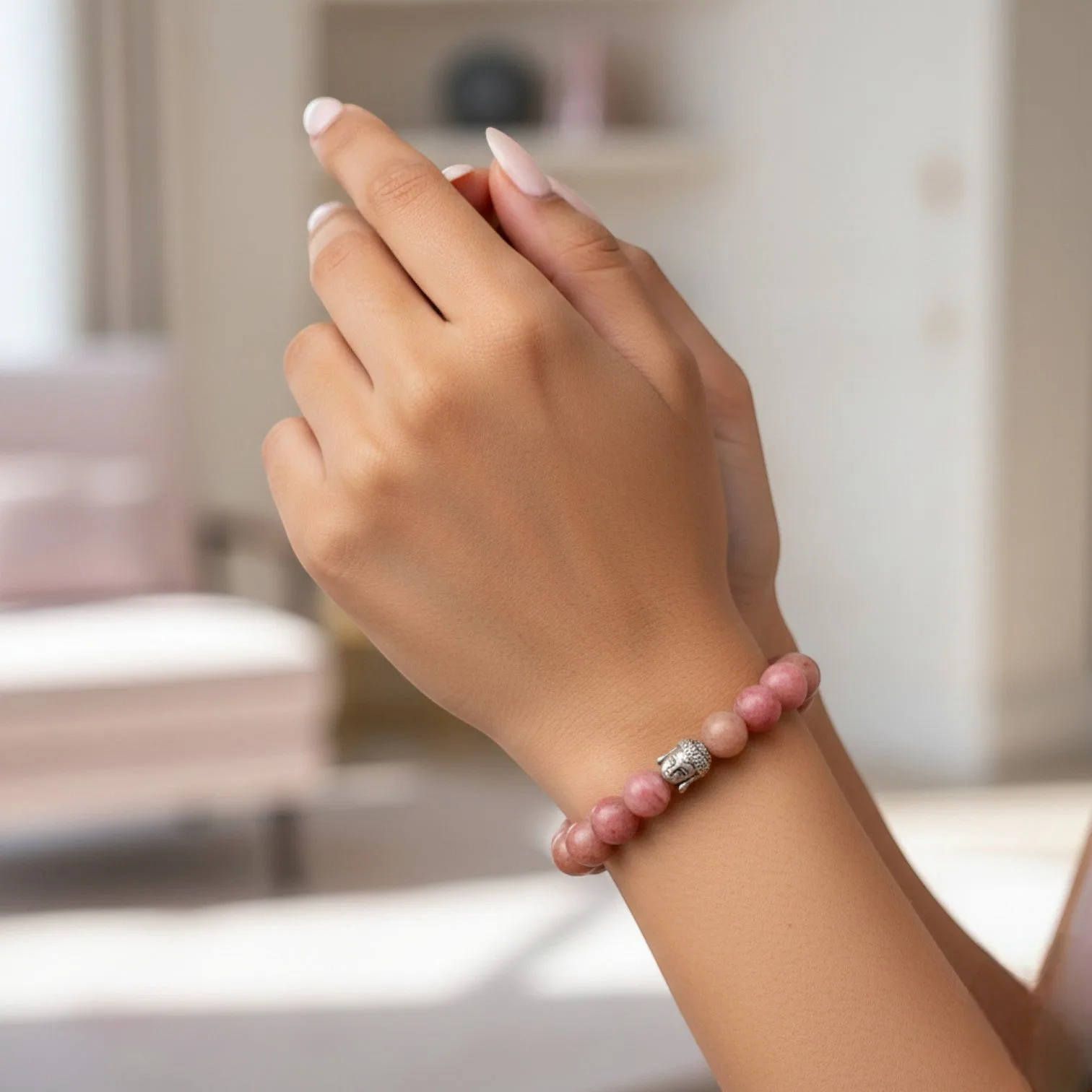 Rhodochrosite Bracelet 8mm