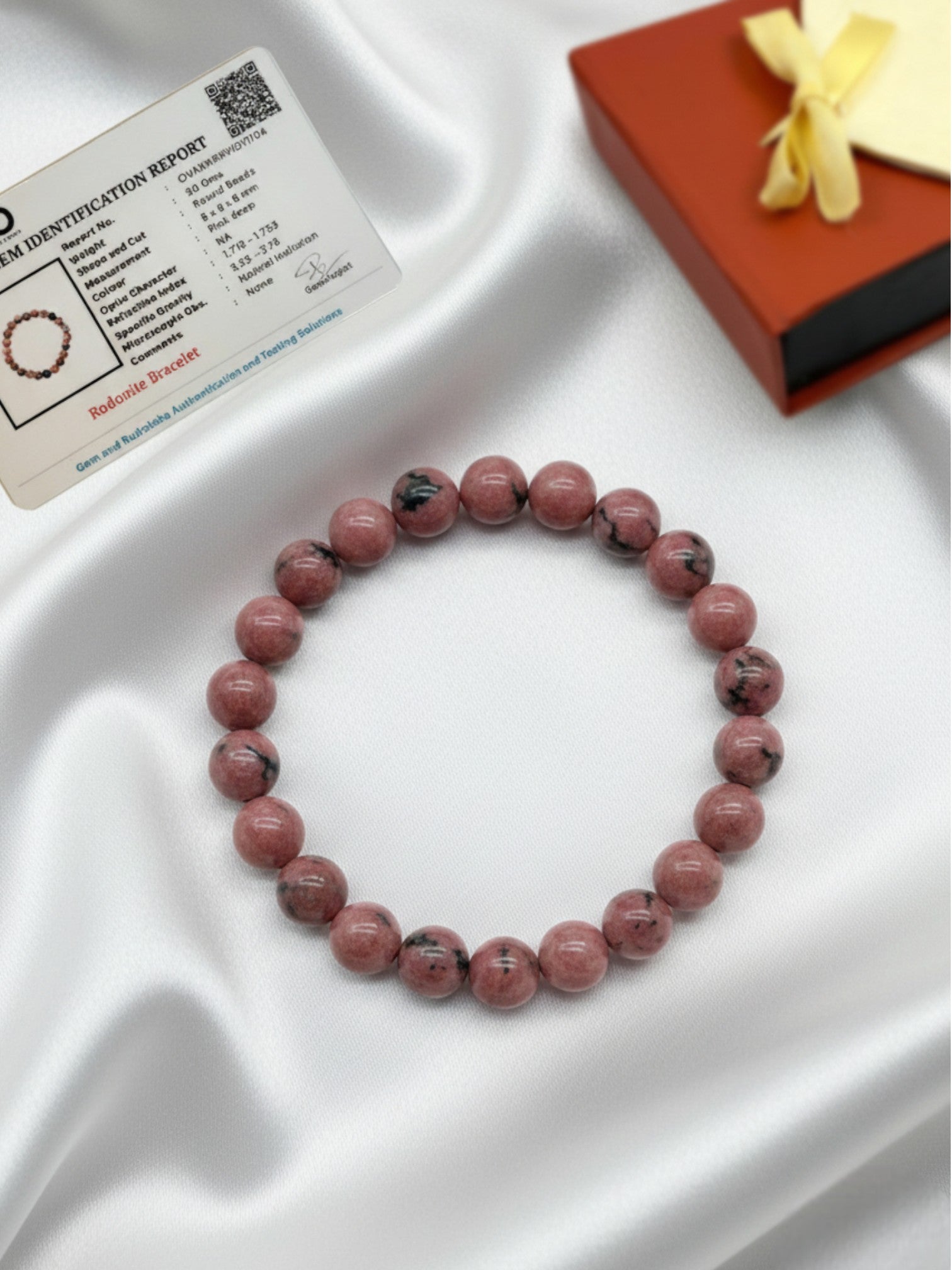 Rhodonite Bracelet 8mm