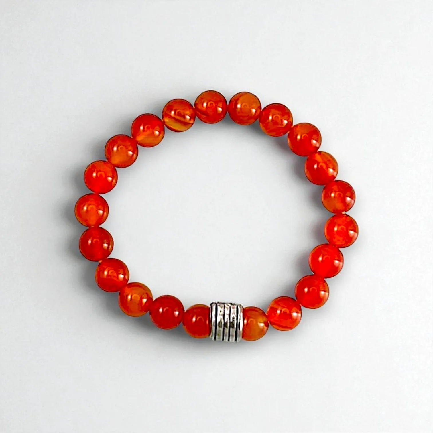 Carnelian Bracelet 8 mm