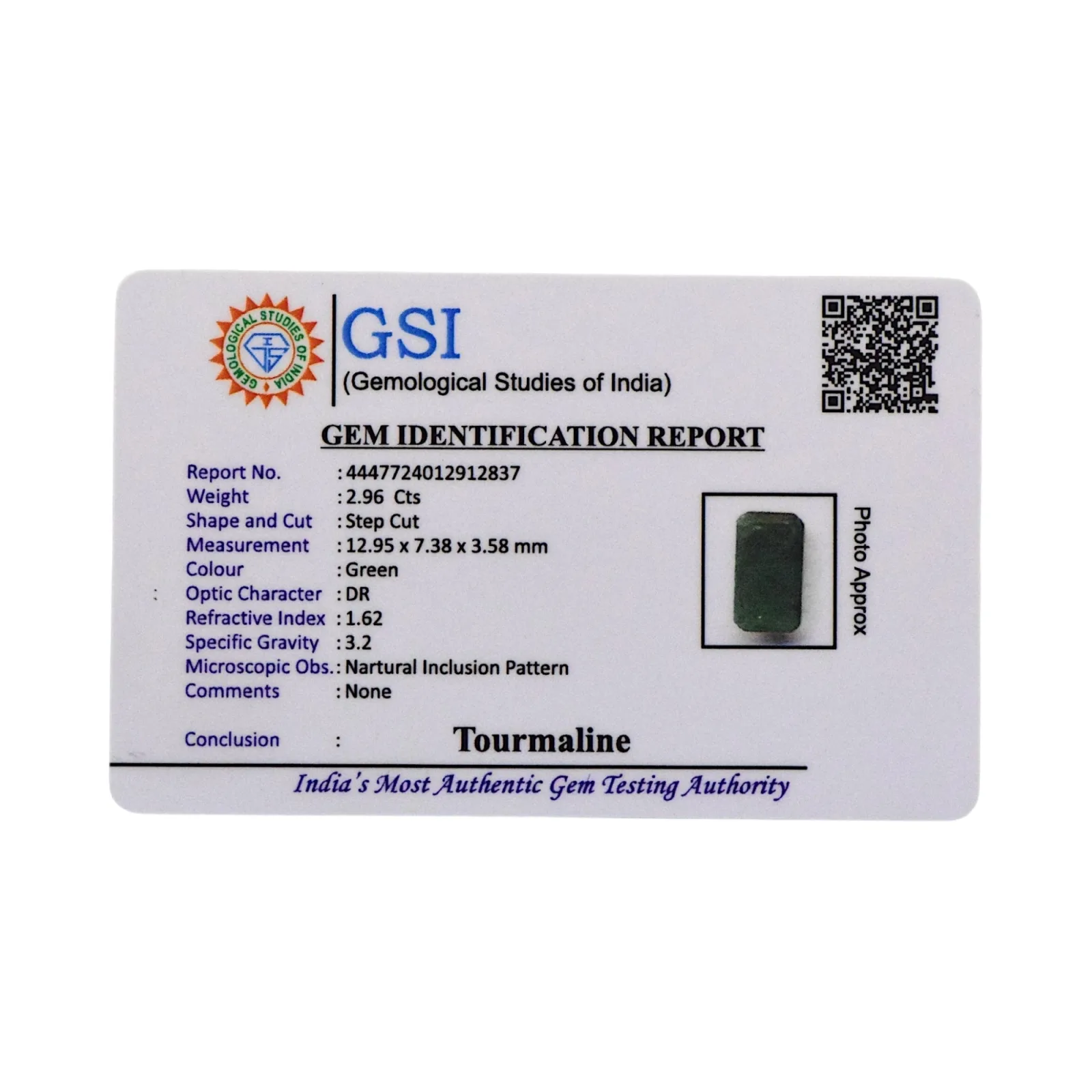 Emerald - 2.96 Cts