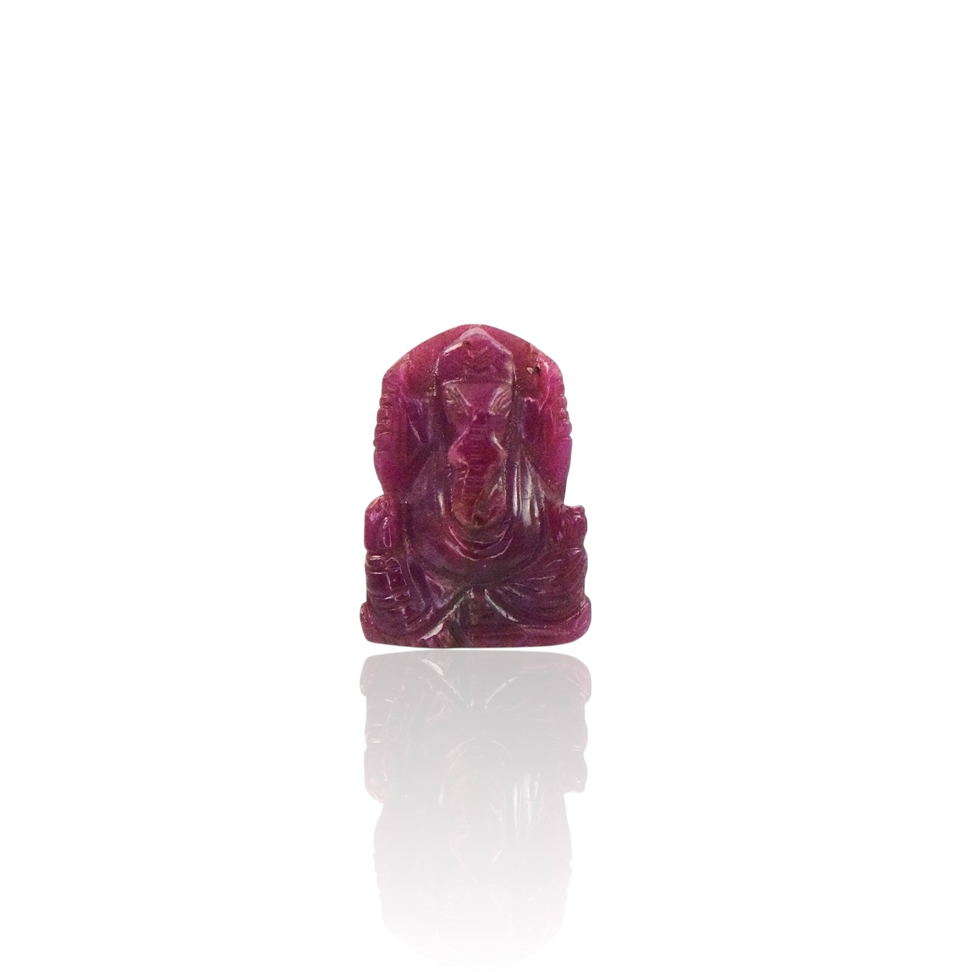 Ruby Ganesha - 26.77 Carat