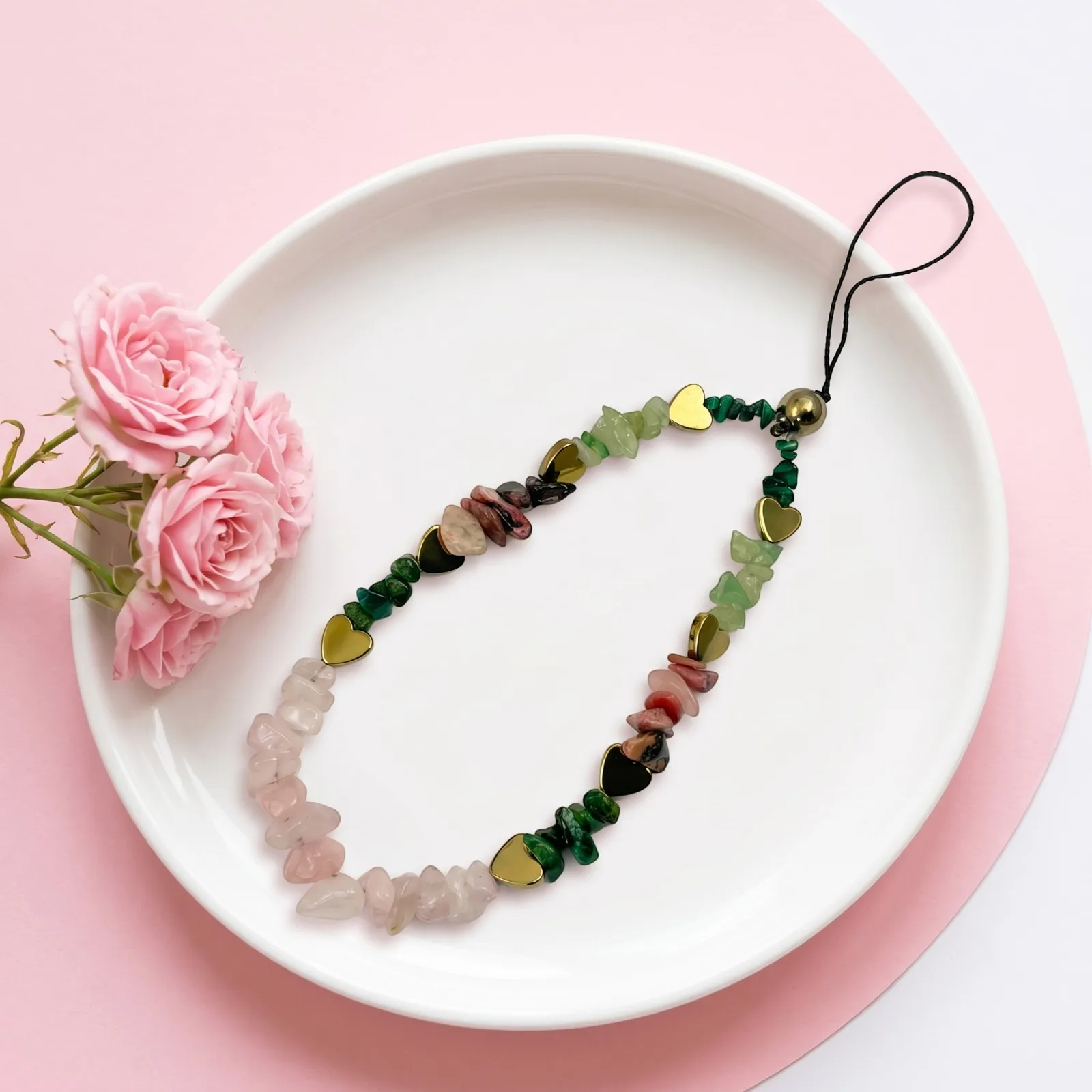 Multicolor Healing Crystal Phone Hanging