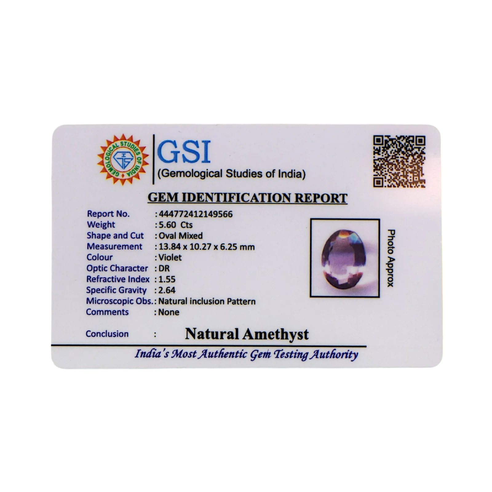 Amethyst - 5.6 Carat