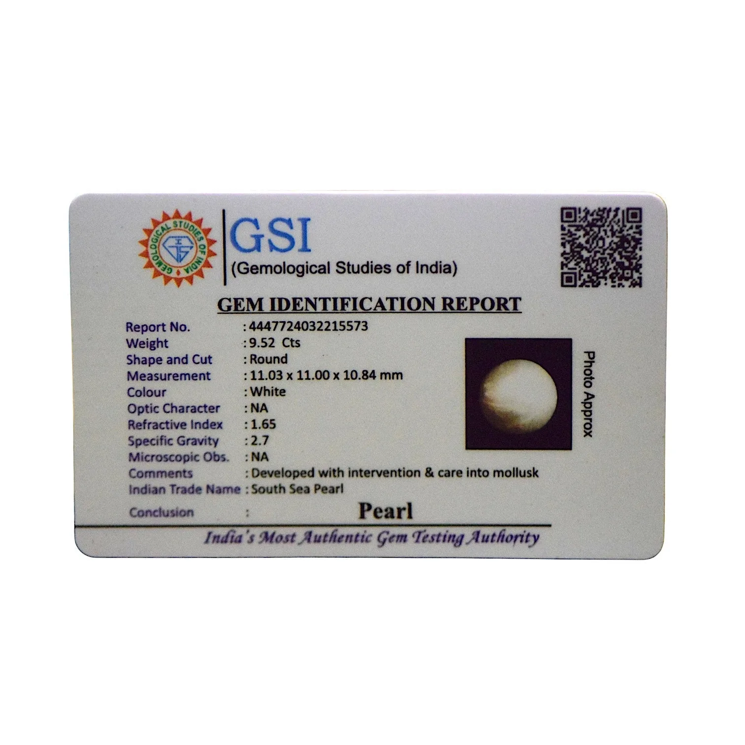South Sea Pearl - 9.52 Carat