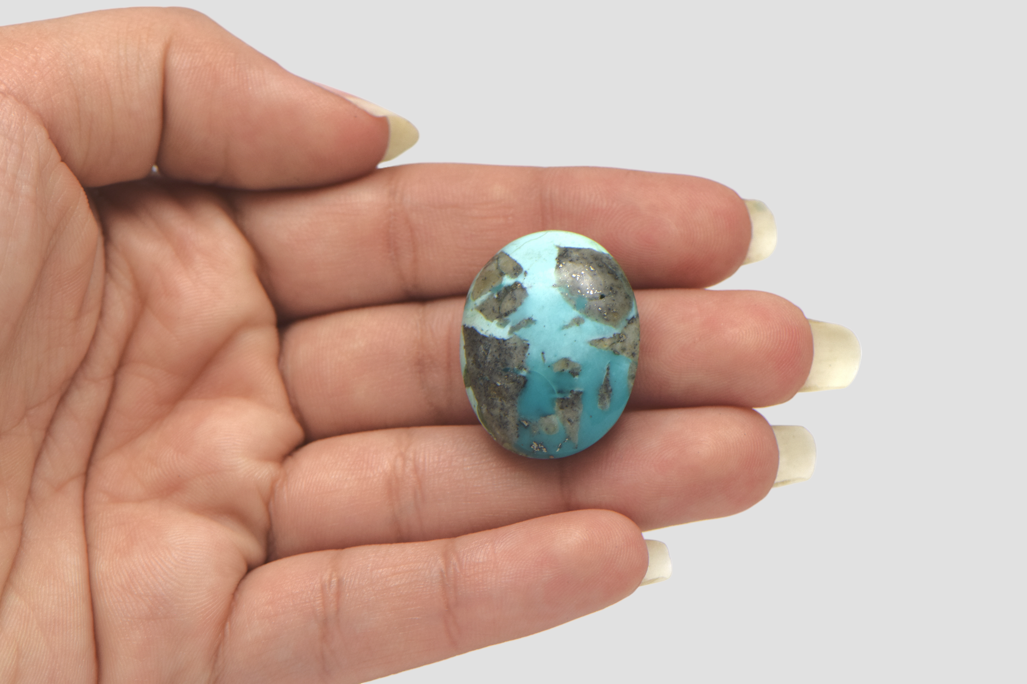 Irani Turquoise - 42.69 Carat / AA-Quality
