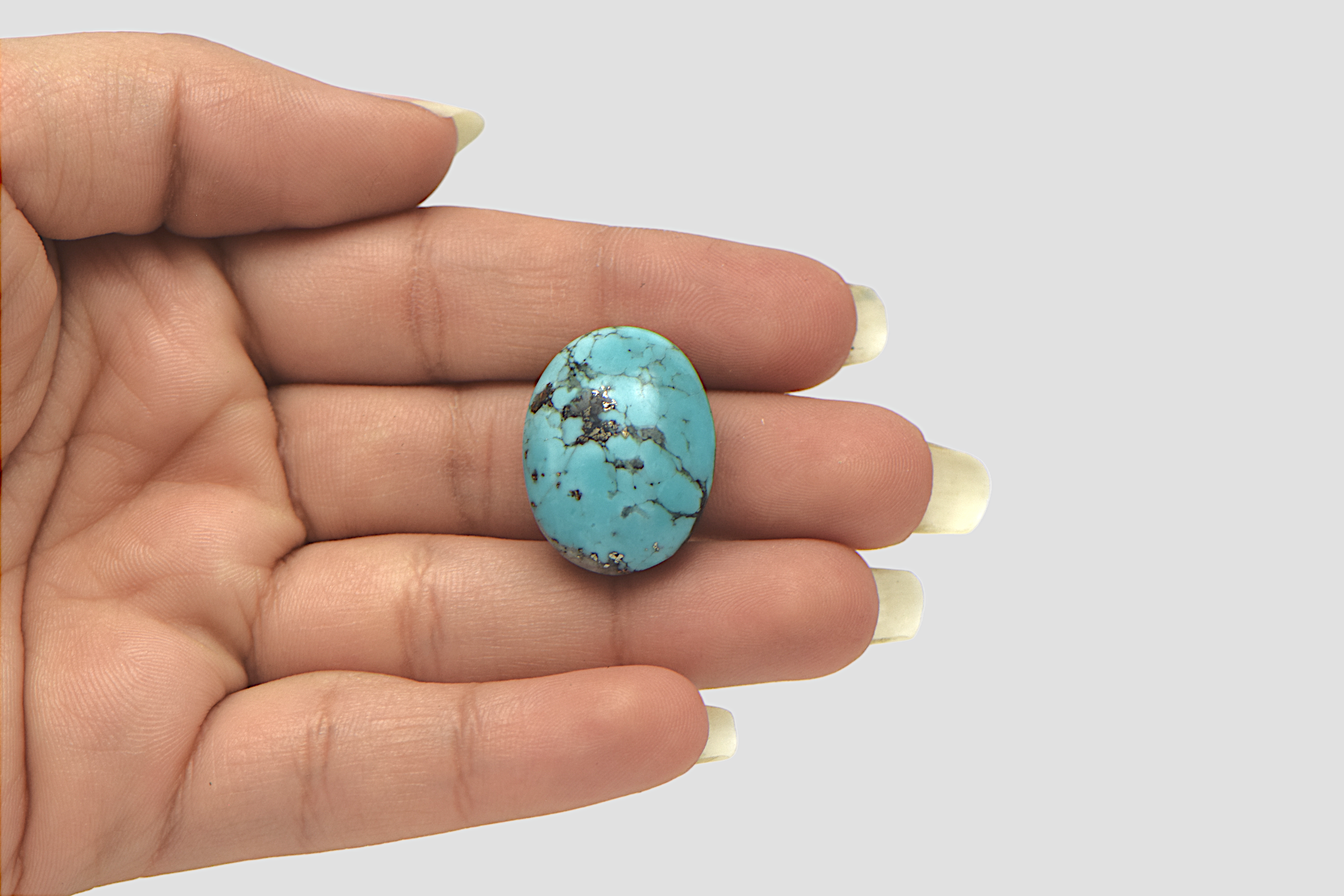 Irani Turquoise - 26.6 Carat / AAA-Quality
