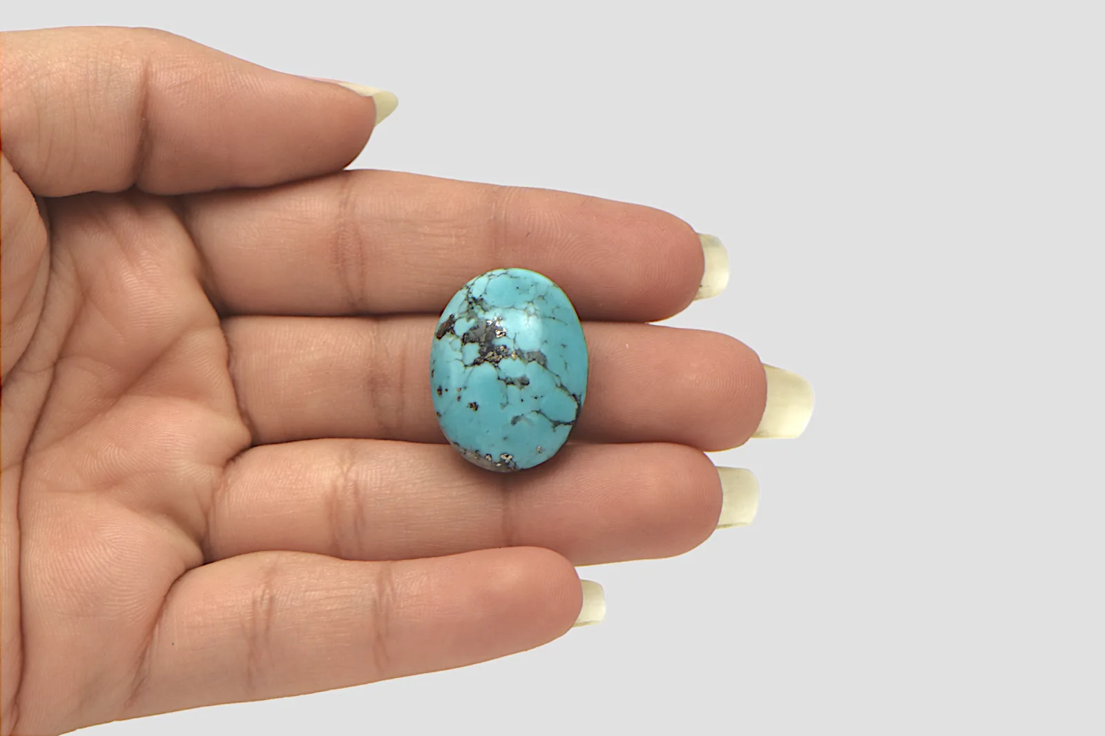 Irani Turquoise - 26.6 Carat / AAA-Quality