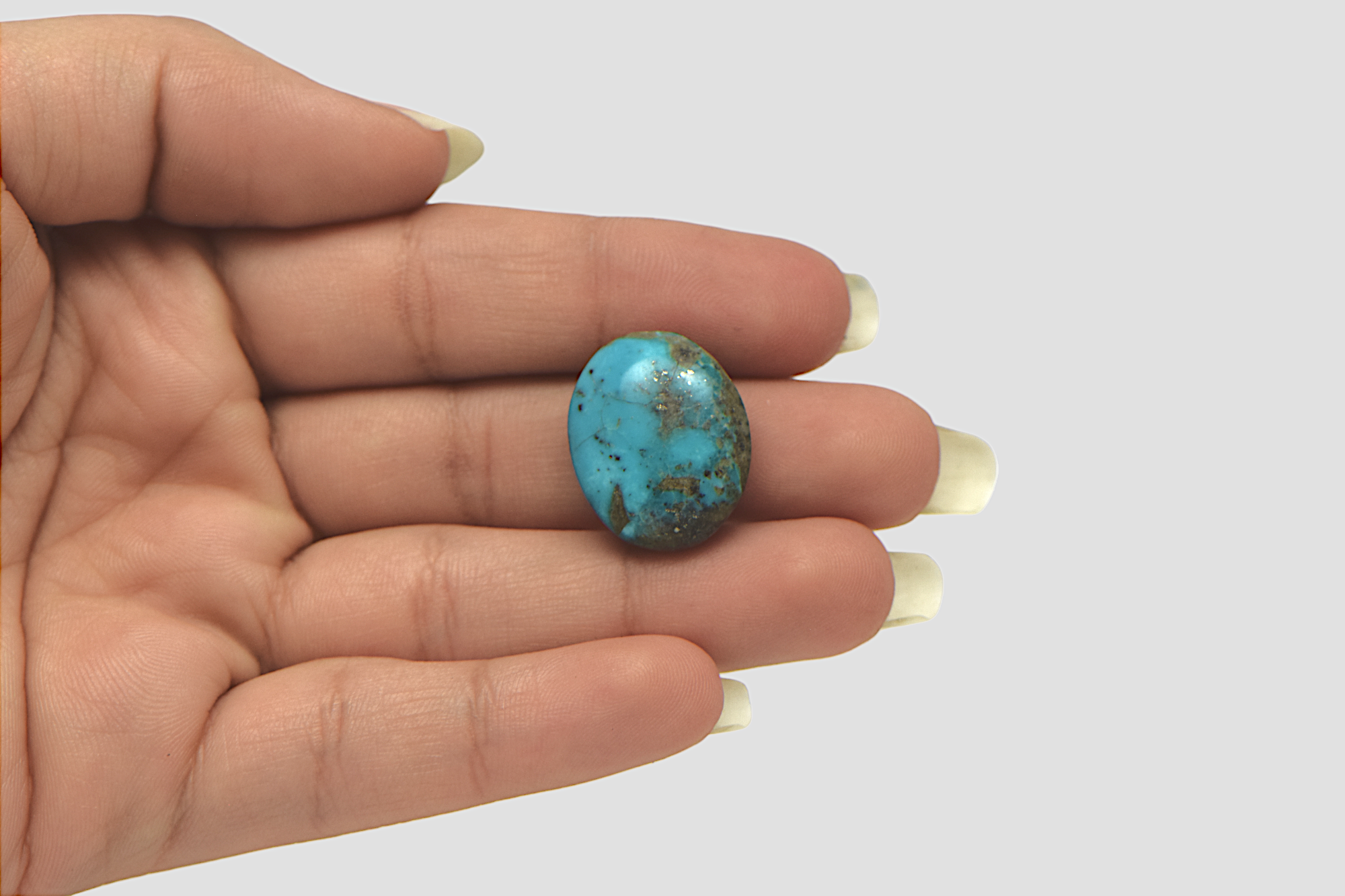 Irani Turquoise - 21.15 Carat / AAA-Quality