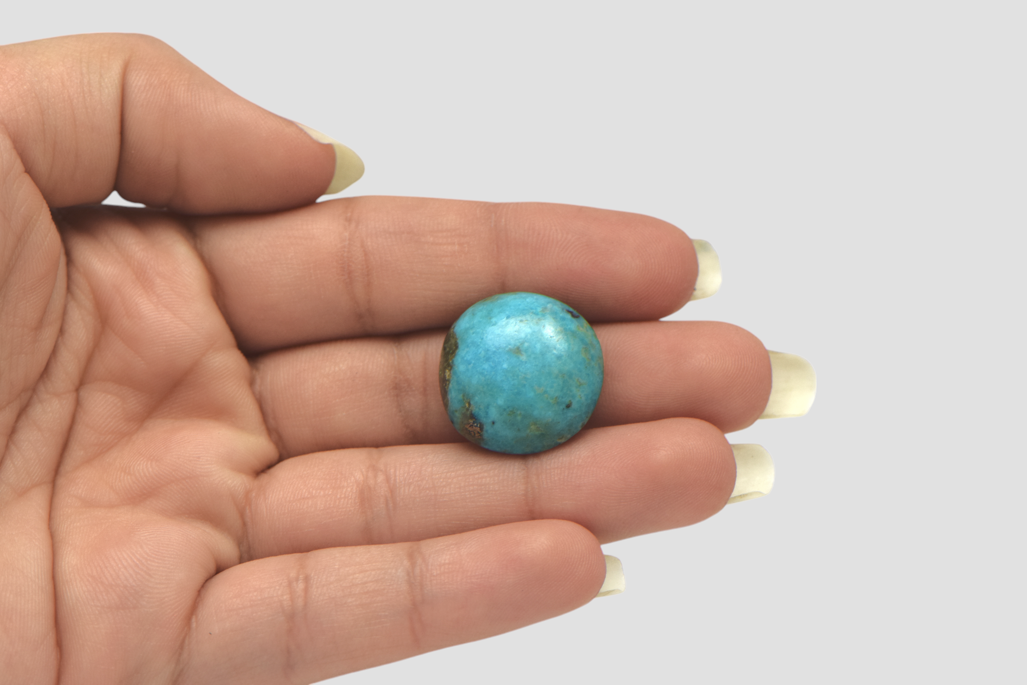 Irani Turquoise - 25.38 Carat / AAA-Quality