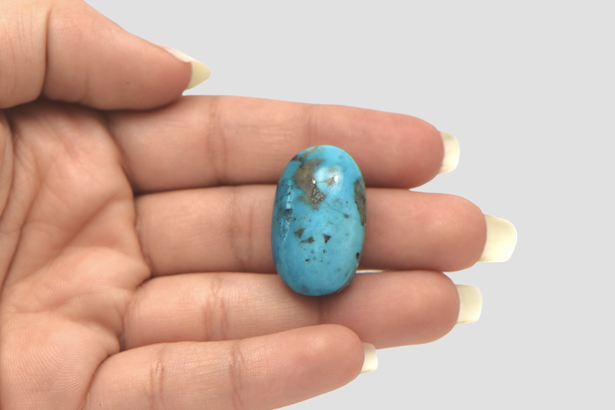 Irani Turquoise - 33.61 Carat / AAA-Quality