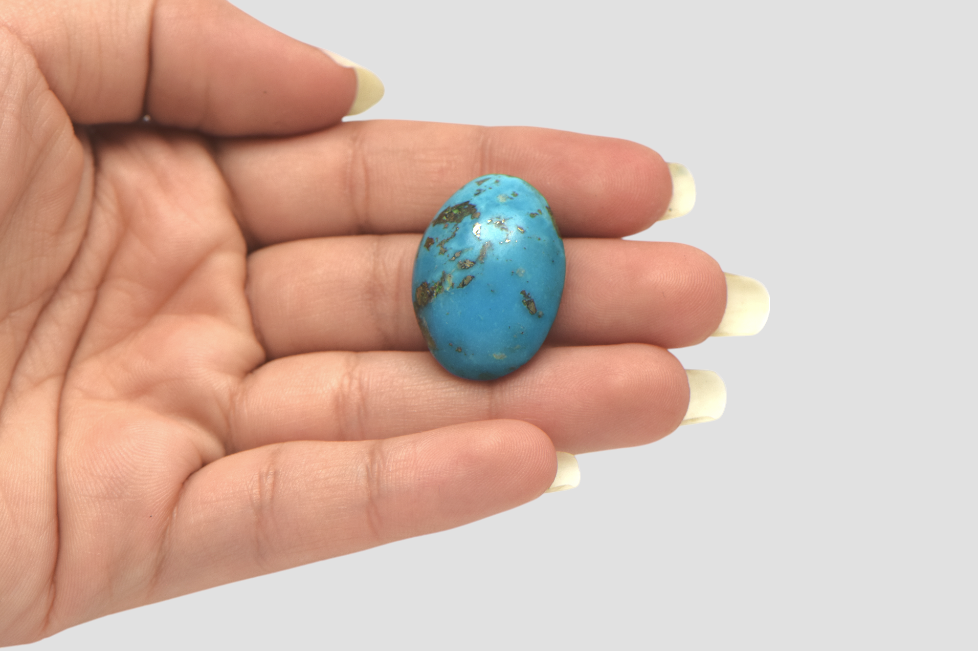 Irani Turquoise - 33.9 Carat / AAA-Quality