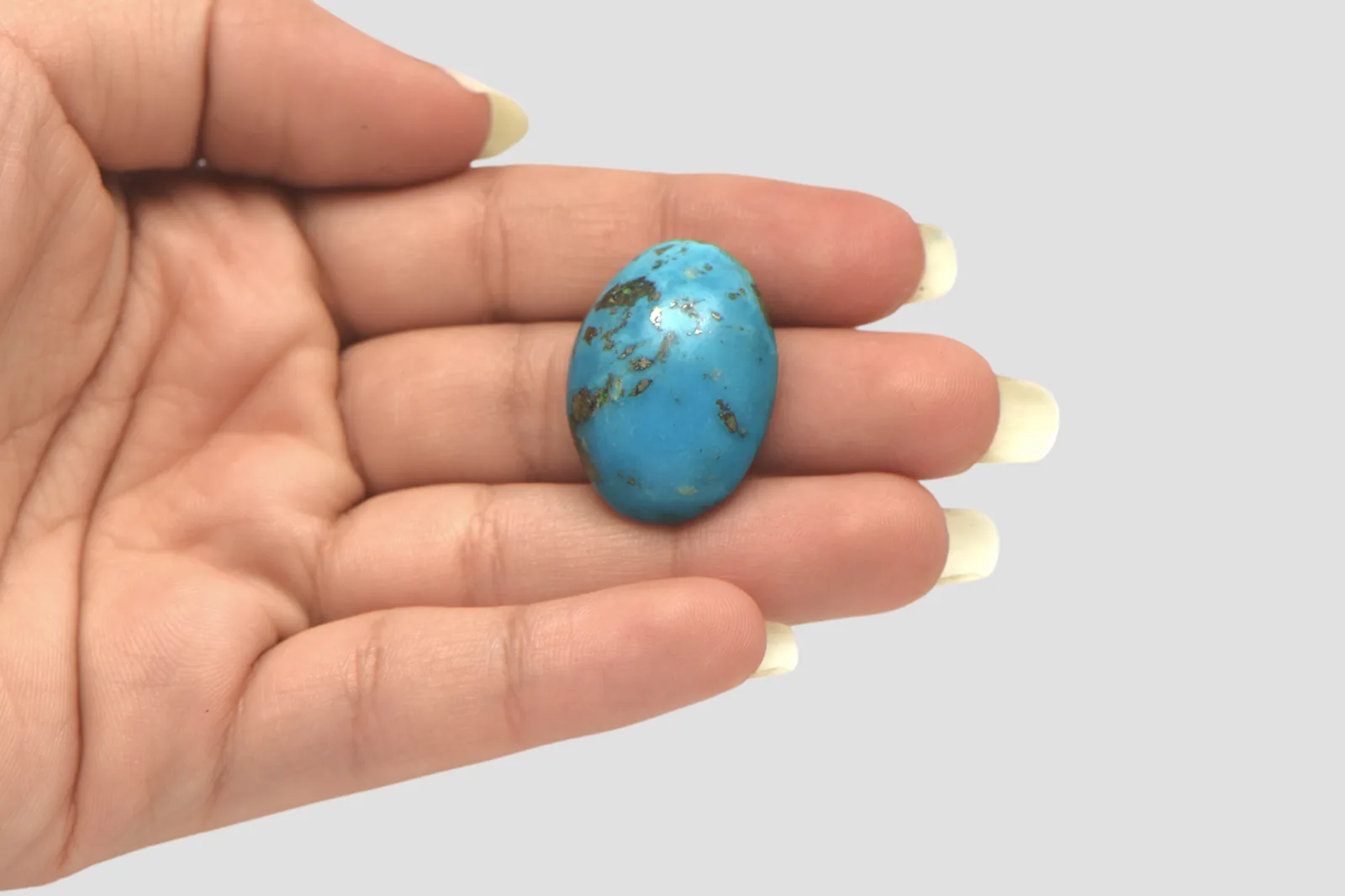 Irani Turquoise - 33.9 Carat / AAA-Quality