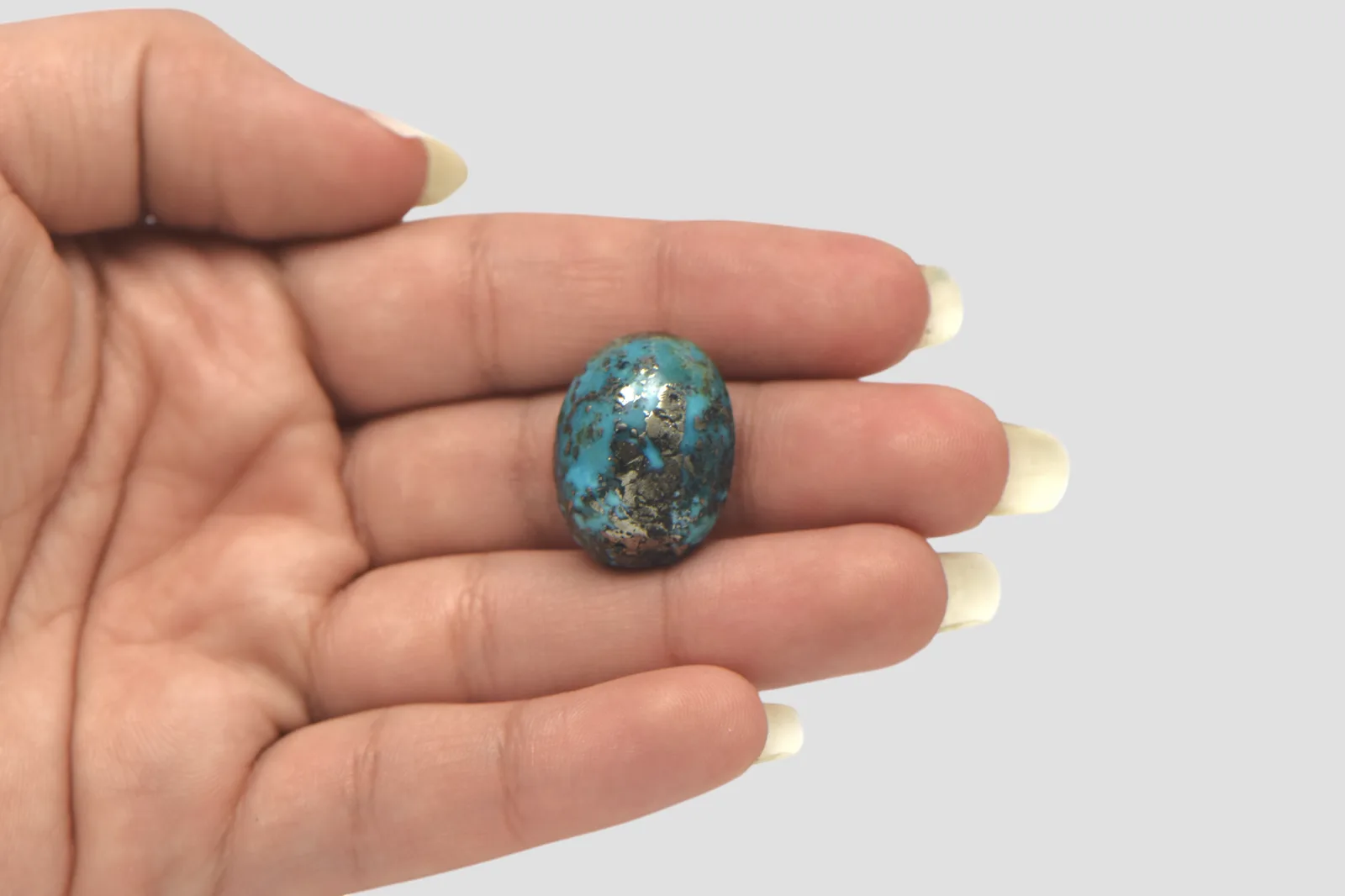 Irani Turquoise - 32.68 Carat / AAA-Quality