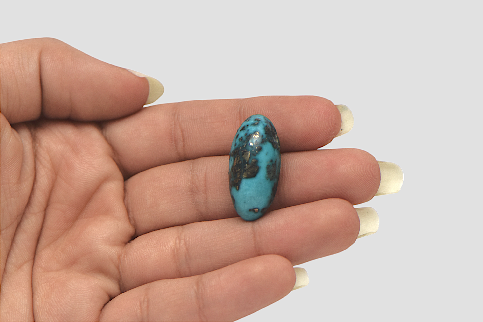 Irani Turquoise - 22.65 Carat / AAA-Quality