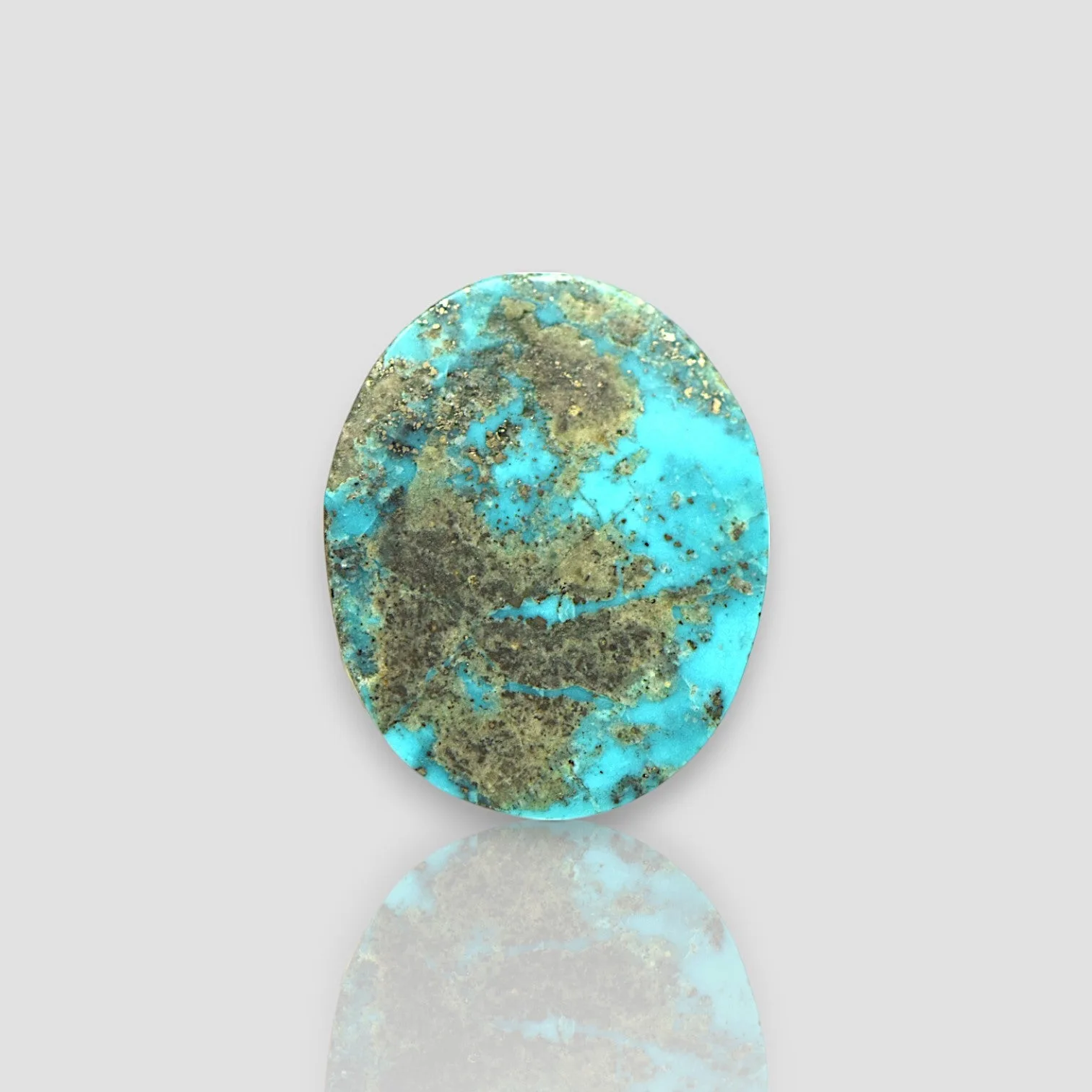 Irani Turquoise - 26.6 Carat / AAA-Quality
