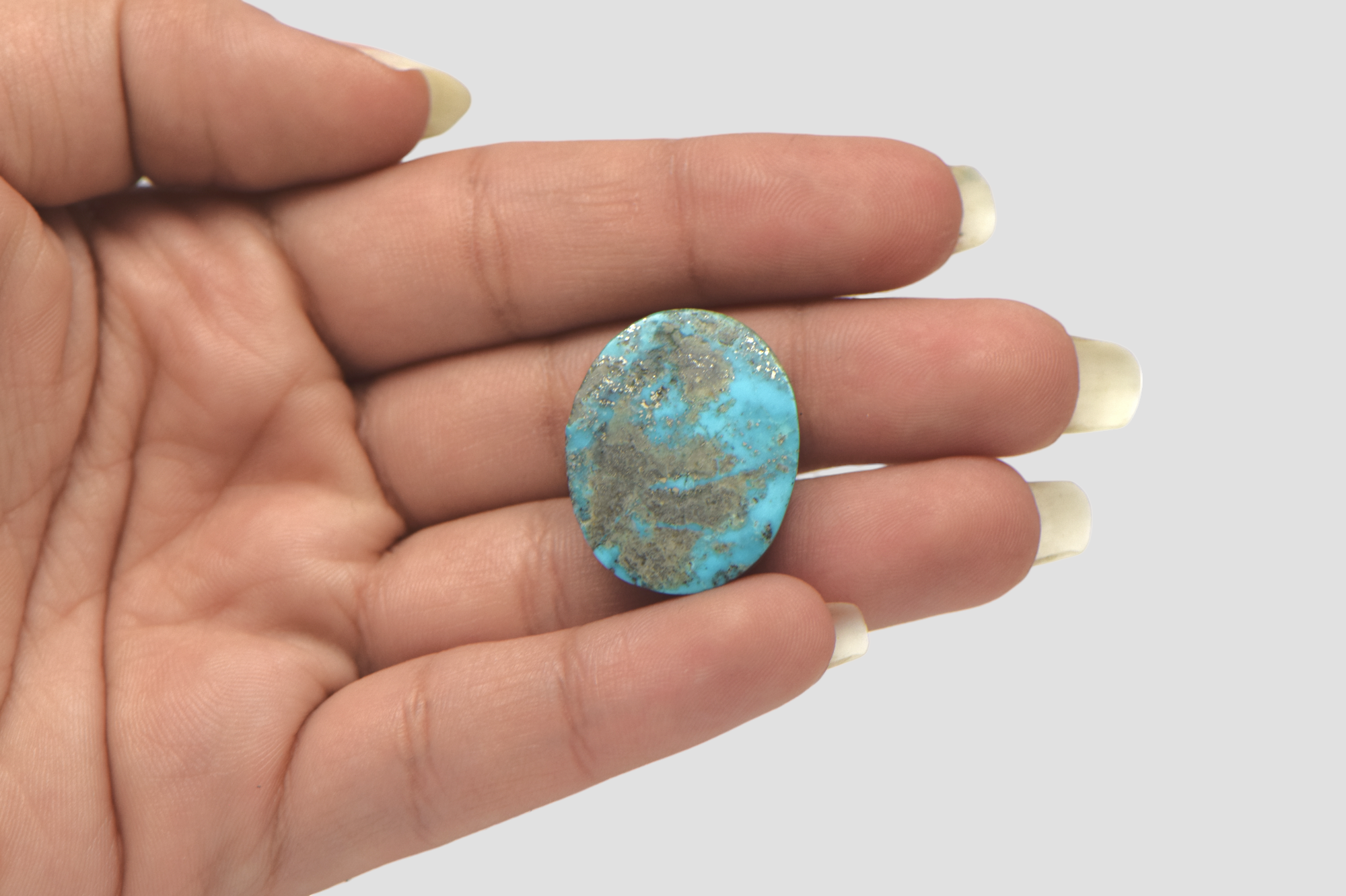 Irani Turquoise - 26.6 Carat / AAA-Quality