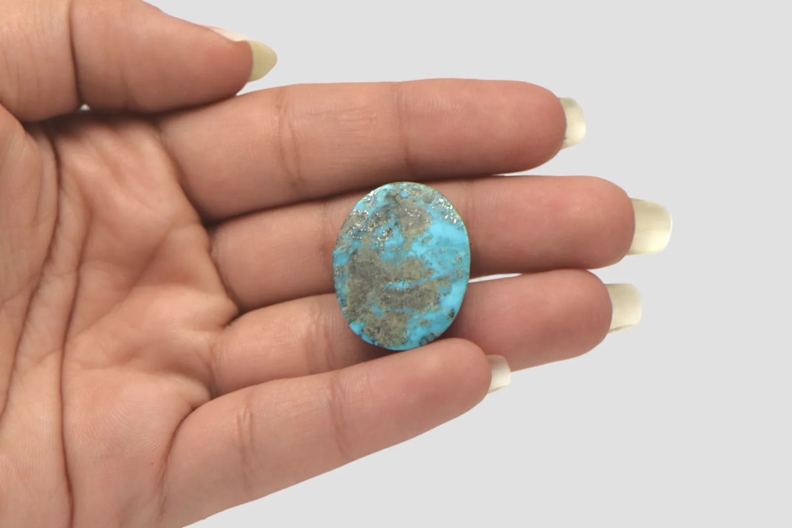 Irani Turquoise - 26.6 Carat / AAA-Quality