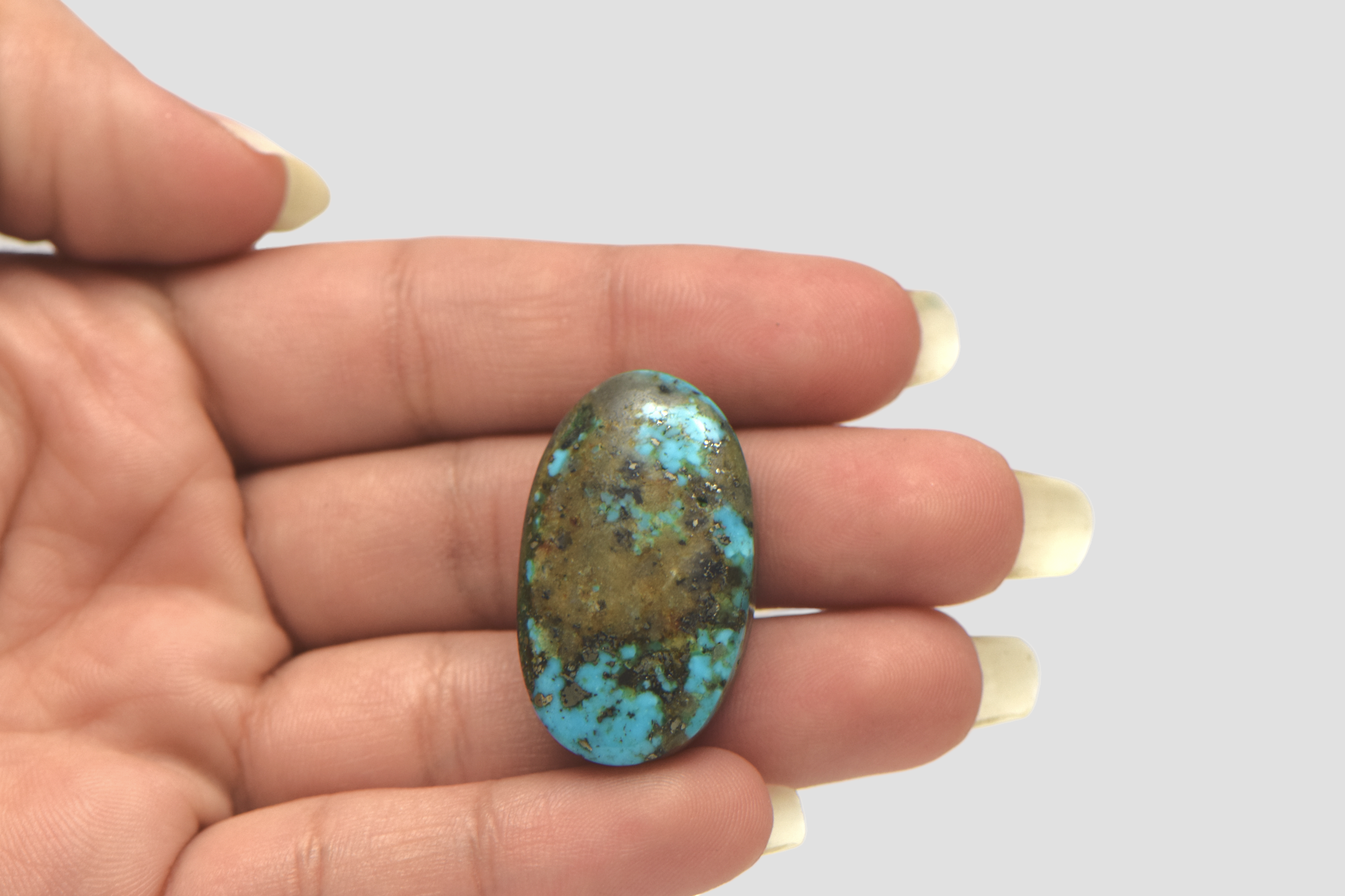 Irani Turquoise - 46.3 Carat / A-Quality