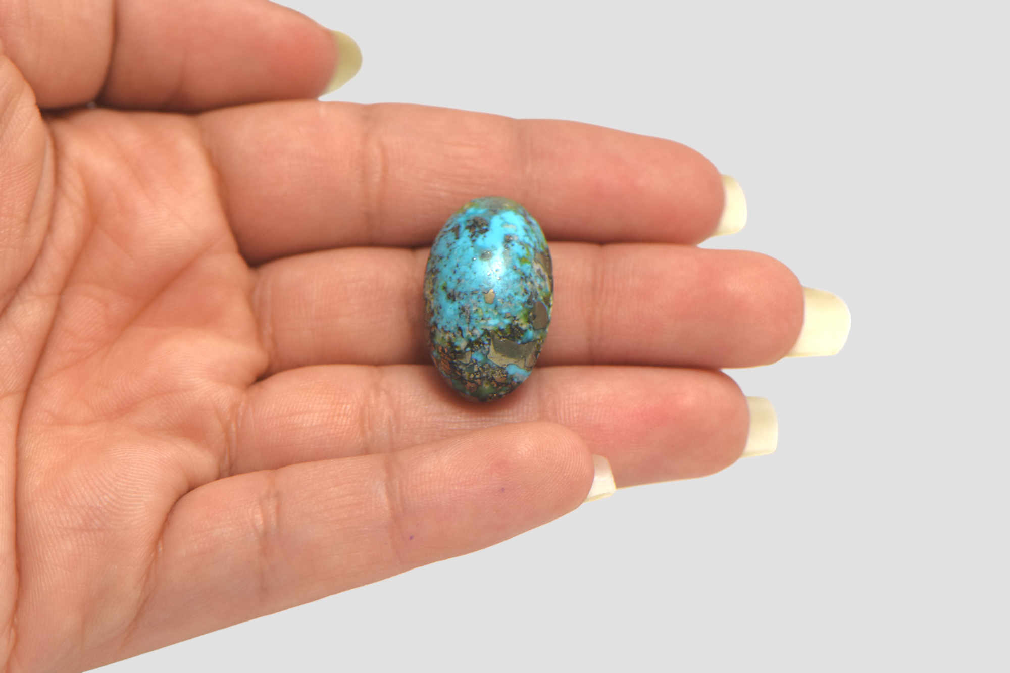 Irani Turquoise - 37.5 Carat / AA-Quality
