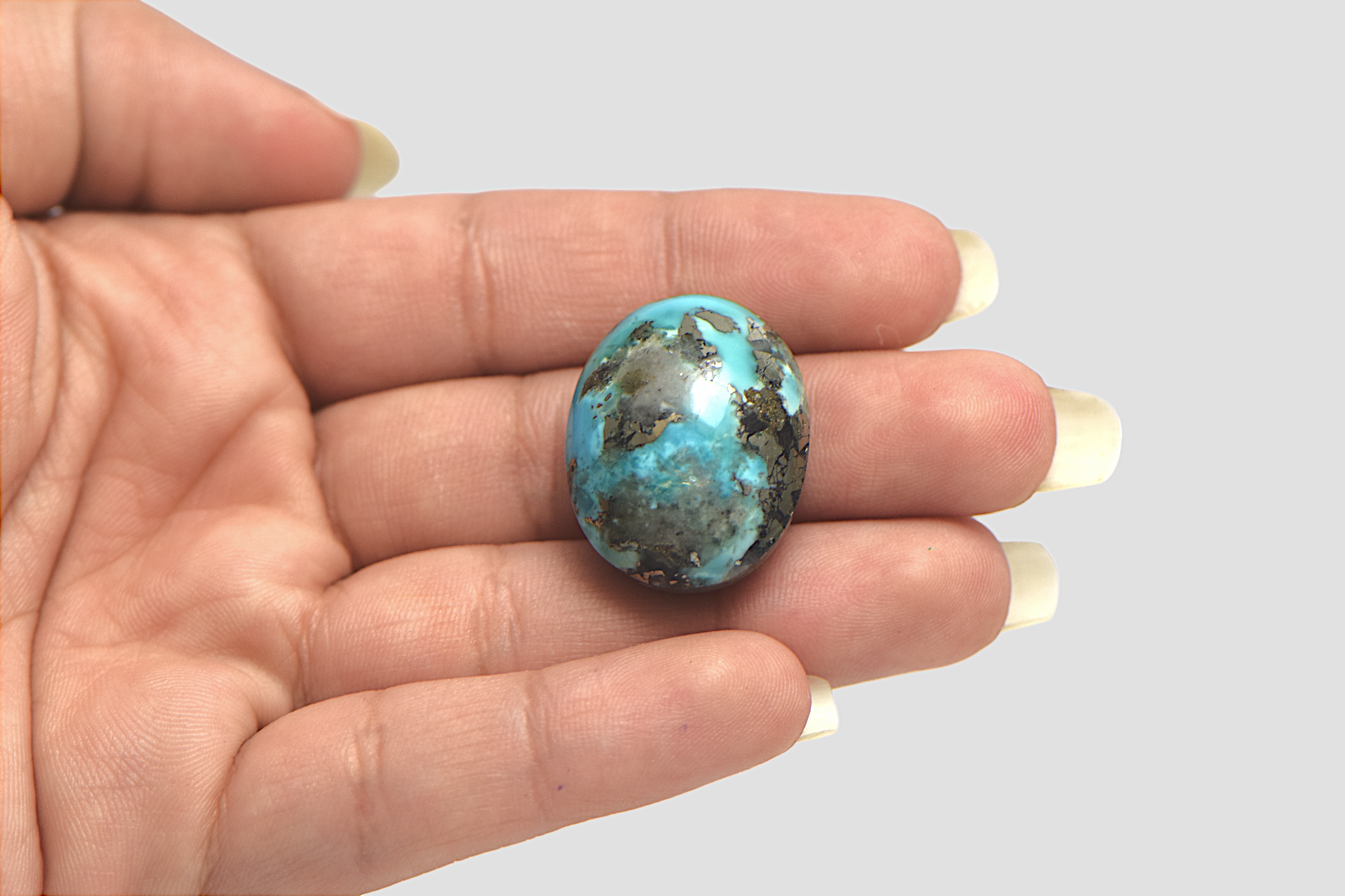 Irani Turquoise - 54.02 Carat / AA-Quality