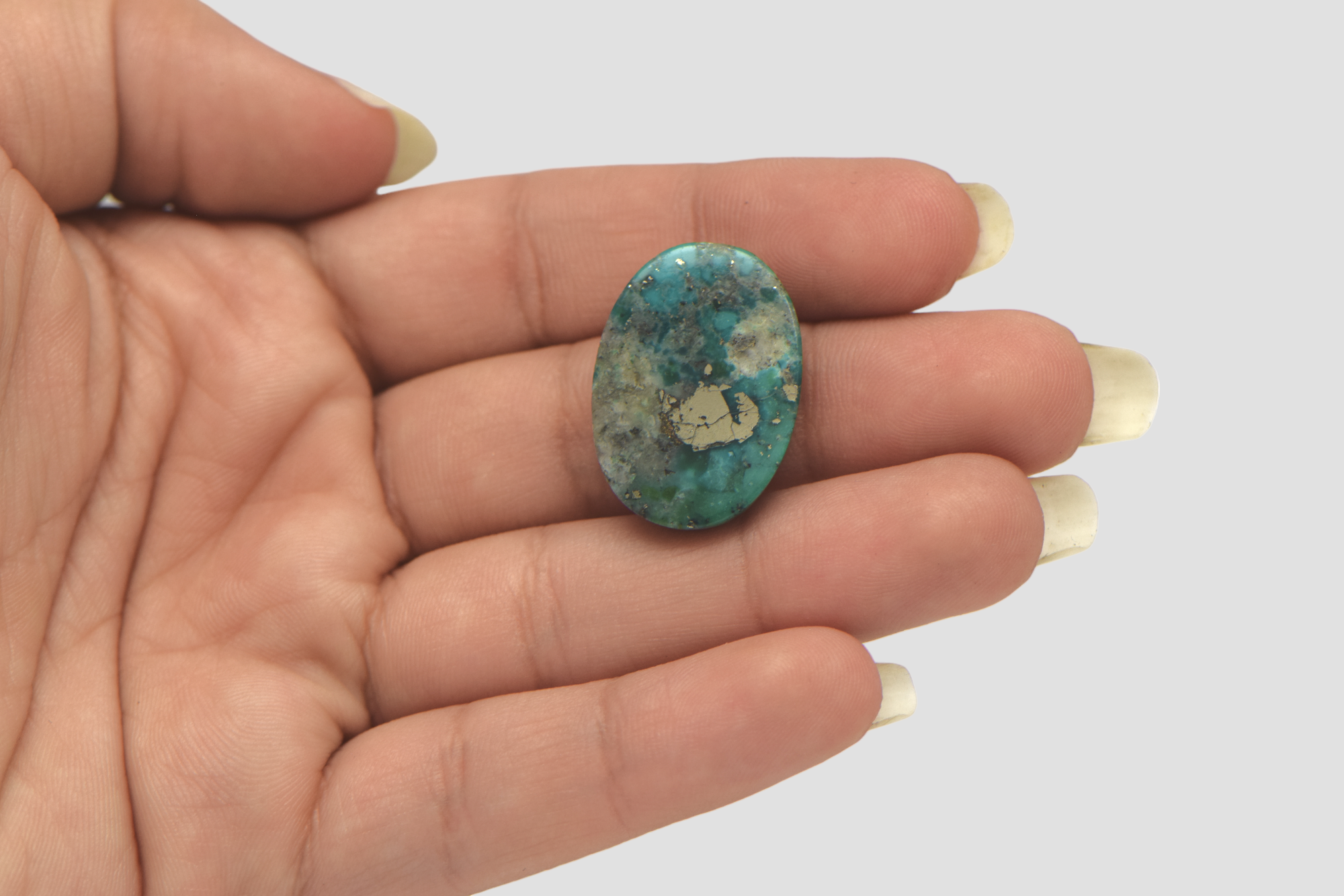 Irani Turquoise - 18.4 Carat / A-Quality