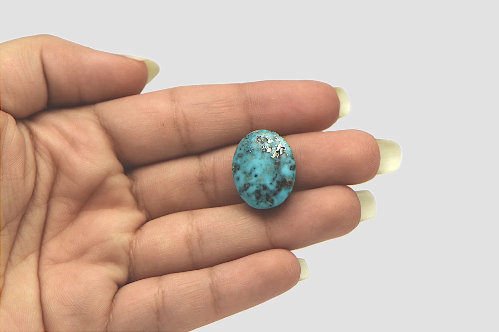 Irani Turquoise - 21.47 Carat / AAA-Quality