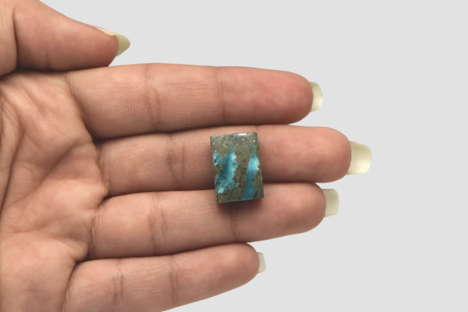 Irani Turquoise - 12.31 Carat / Super-Quality
