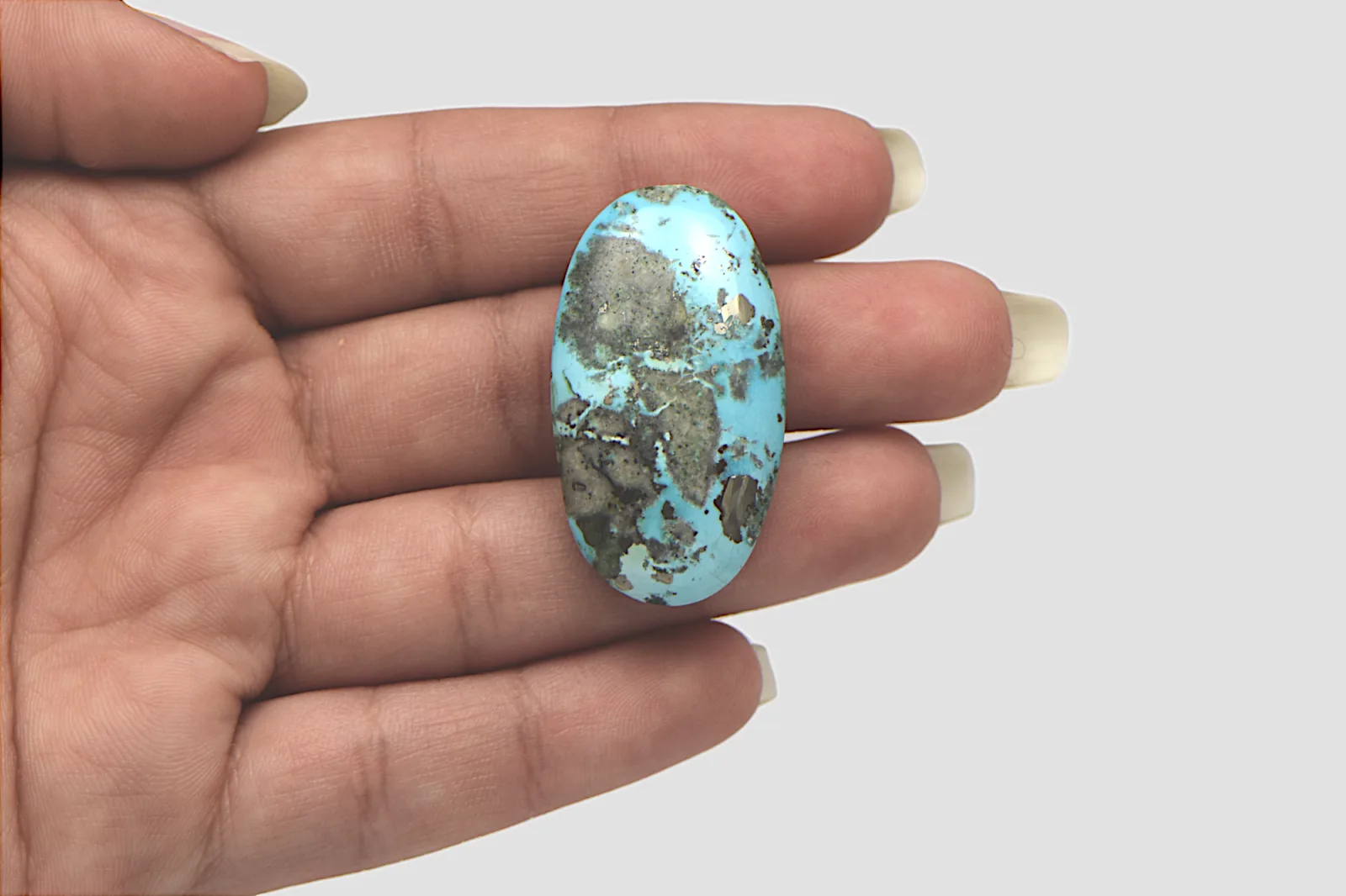 Irani Turquoise - 52.95 Carat / Super-Quality