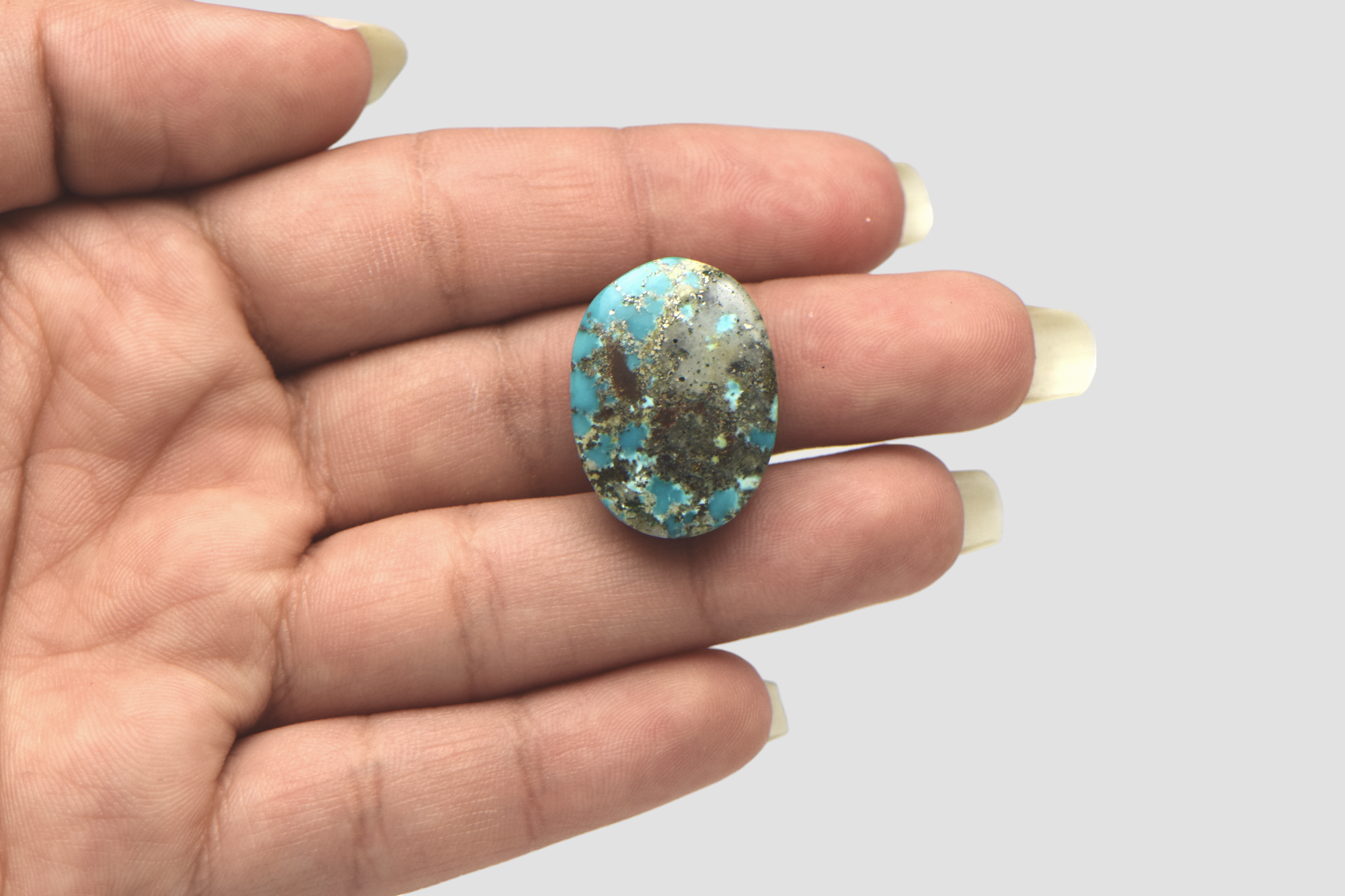 Irani Turquoise - 23.08 Carat / Super-Quality