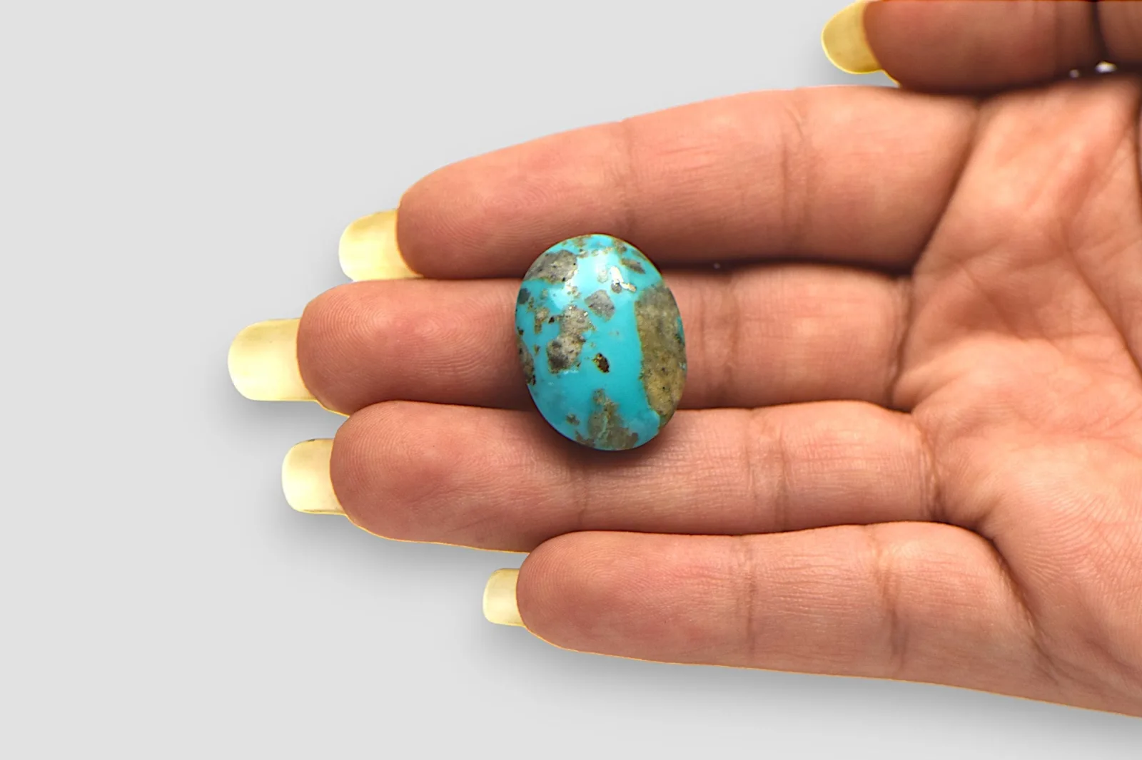 Irani Turquoise - 22.21 Carat / AA-Quality