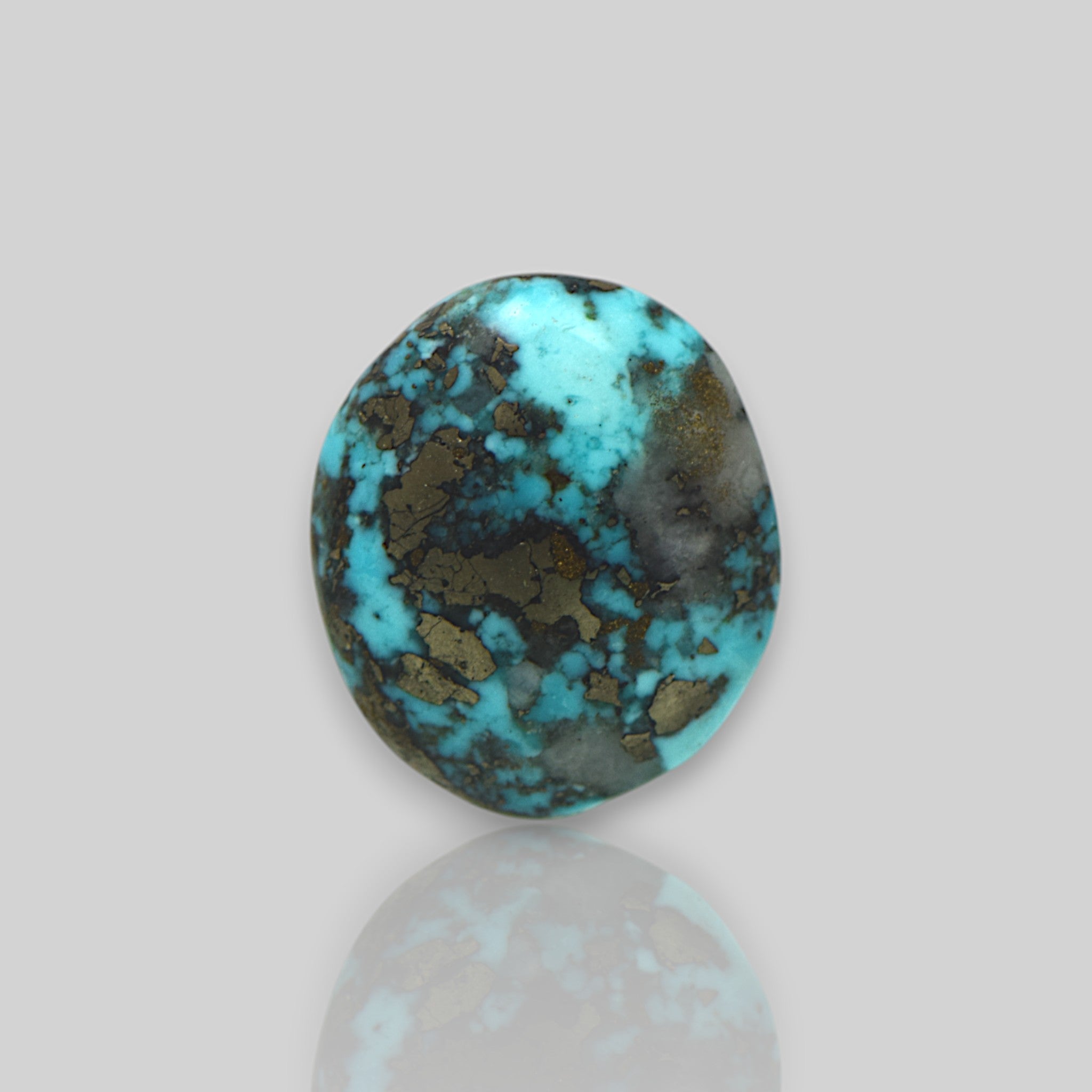 Irani Turquoise - 26.41 Carat / AAA-Quality