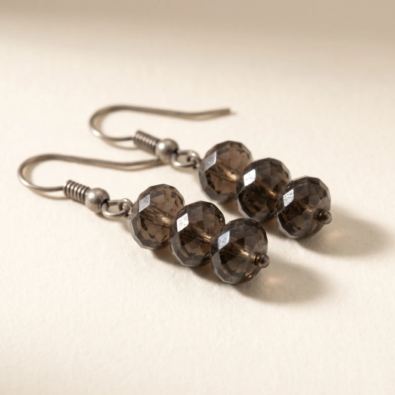 Smoky Quartz Earrings